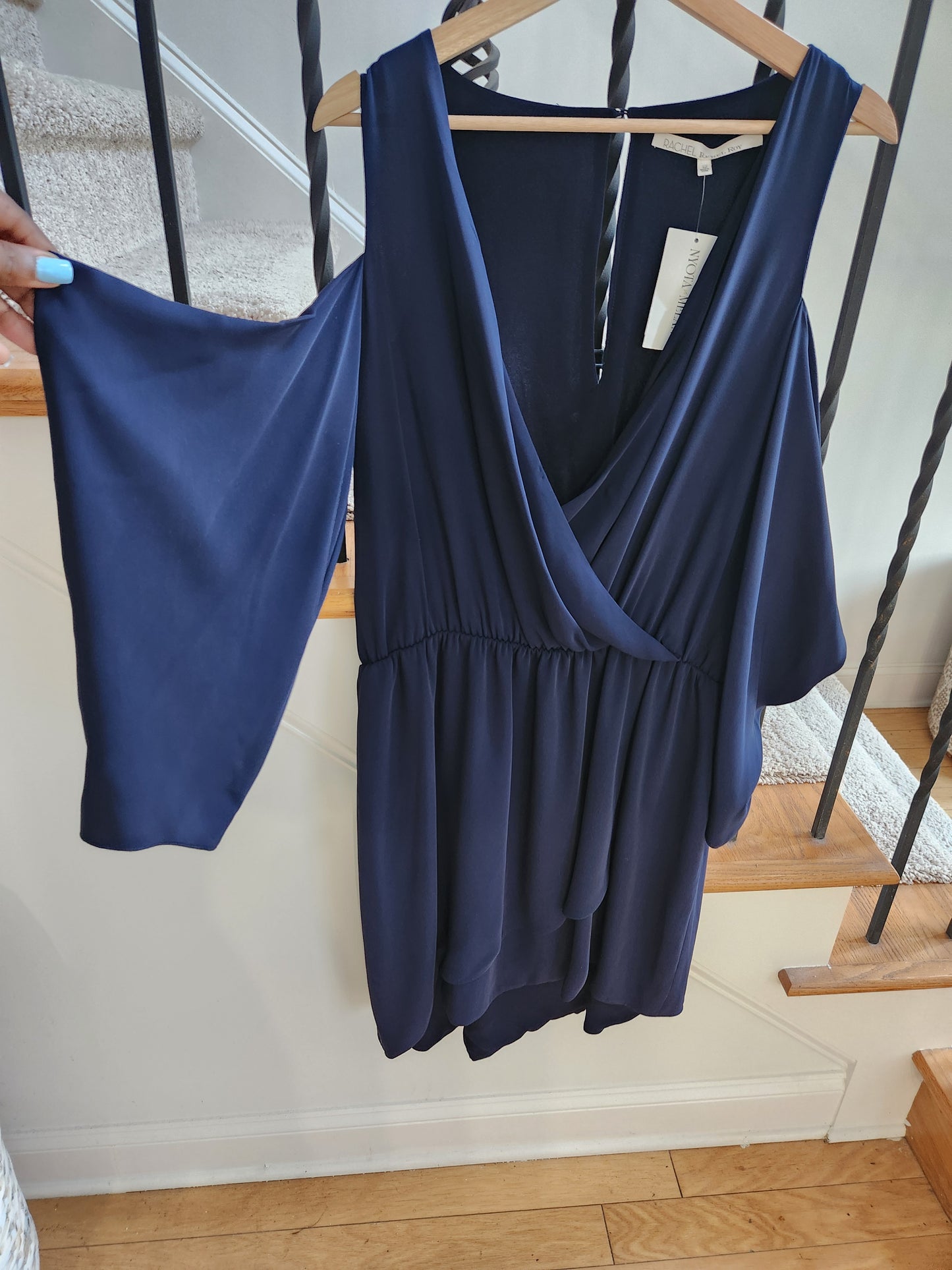 Rachel by Rachel Roy Navy Dress Sz 12