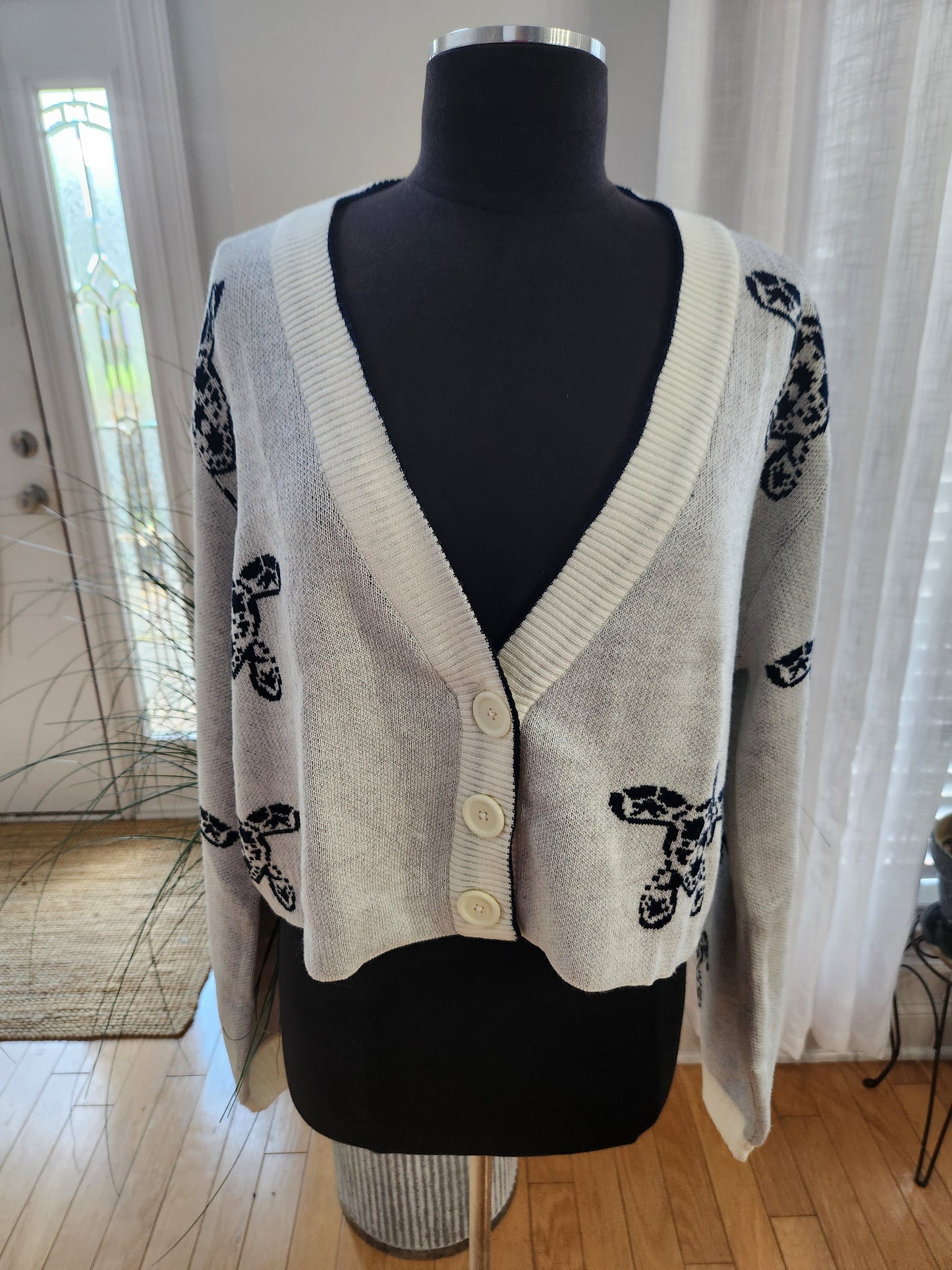 Simply Southern Crop Turtle Cardigan