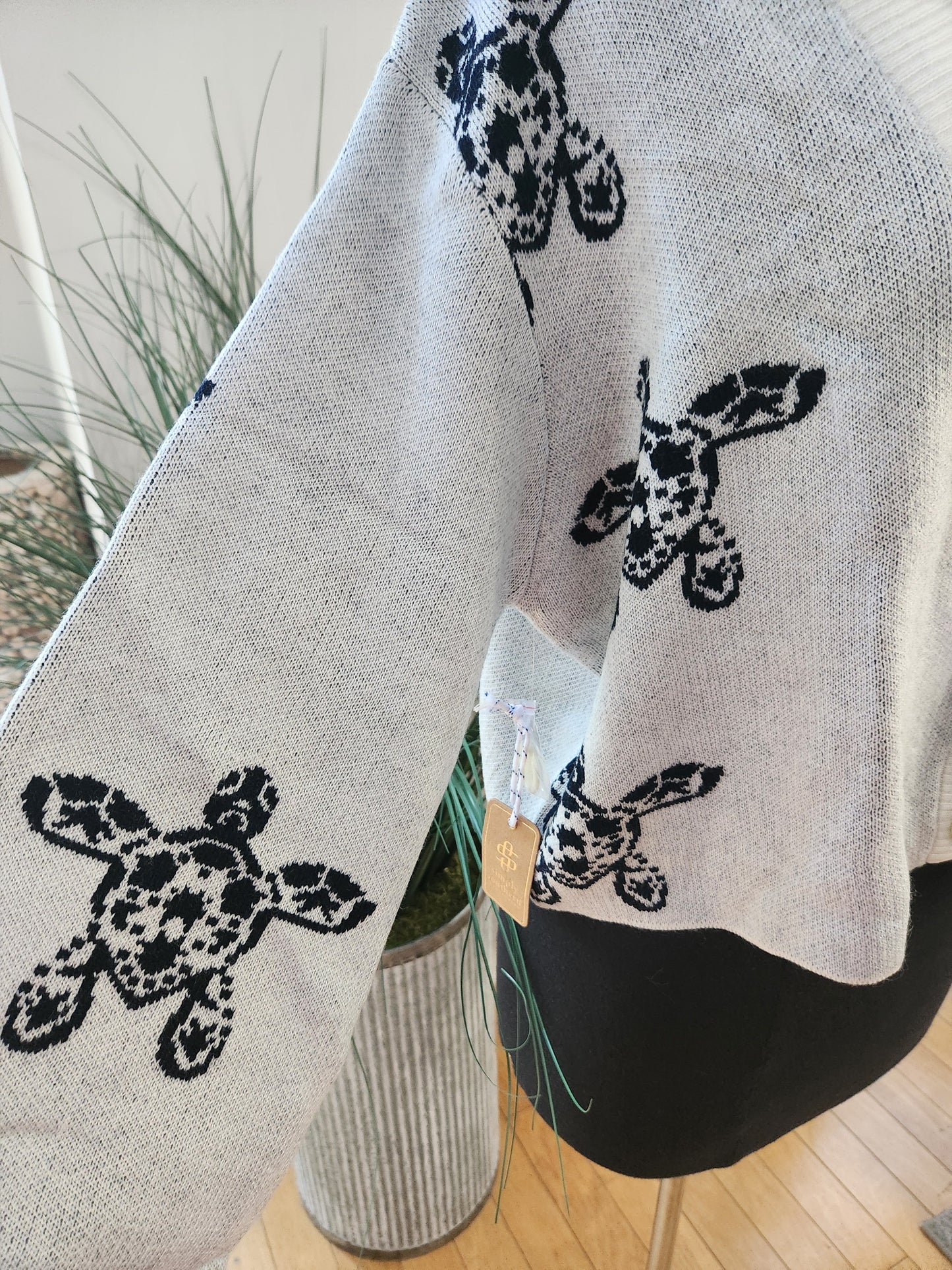 Simply Southern Crop Turtle Cardigan