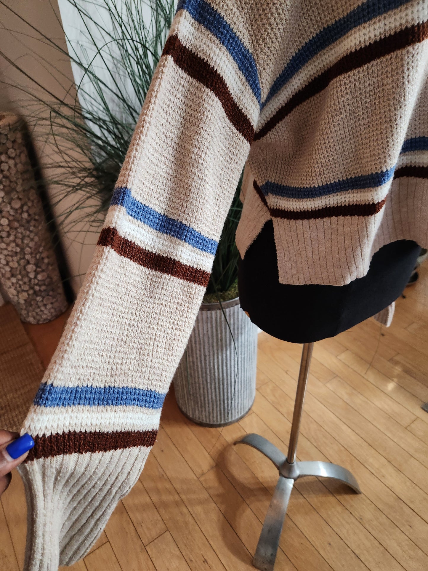 Arizona Jeans Striped Sweater Sz XXXL