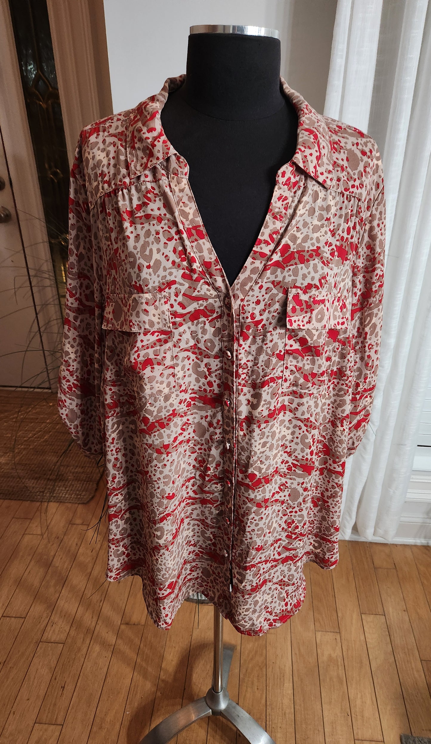 Torrid Multi Blouse Sz 3X