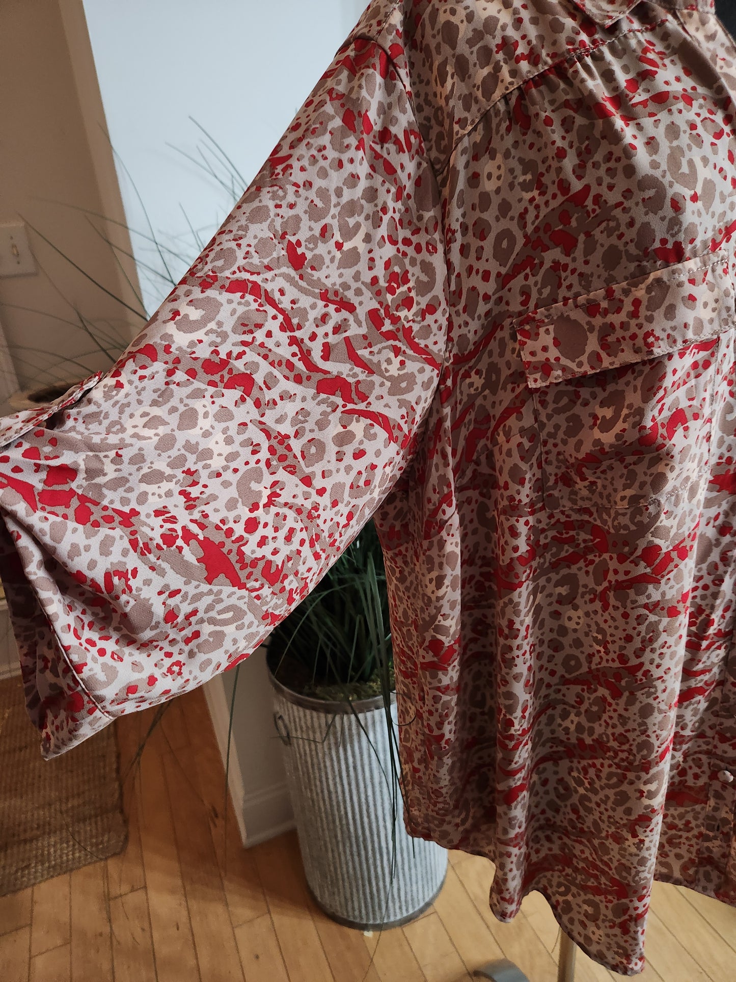 Torrid Multi Blouse Sz 3X