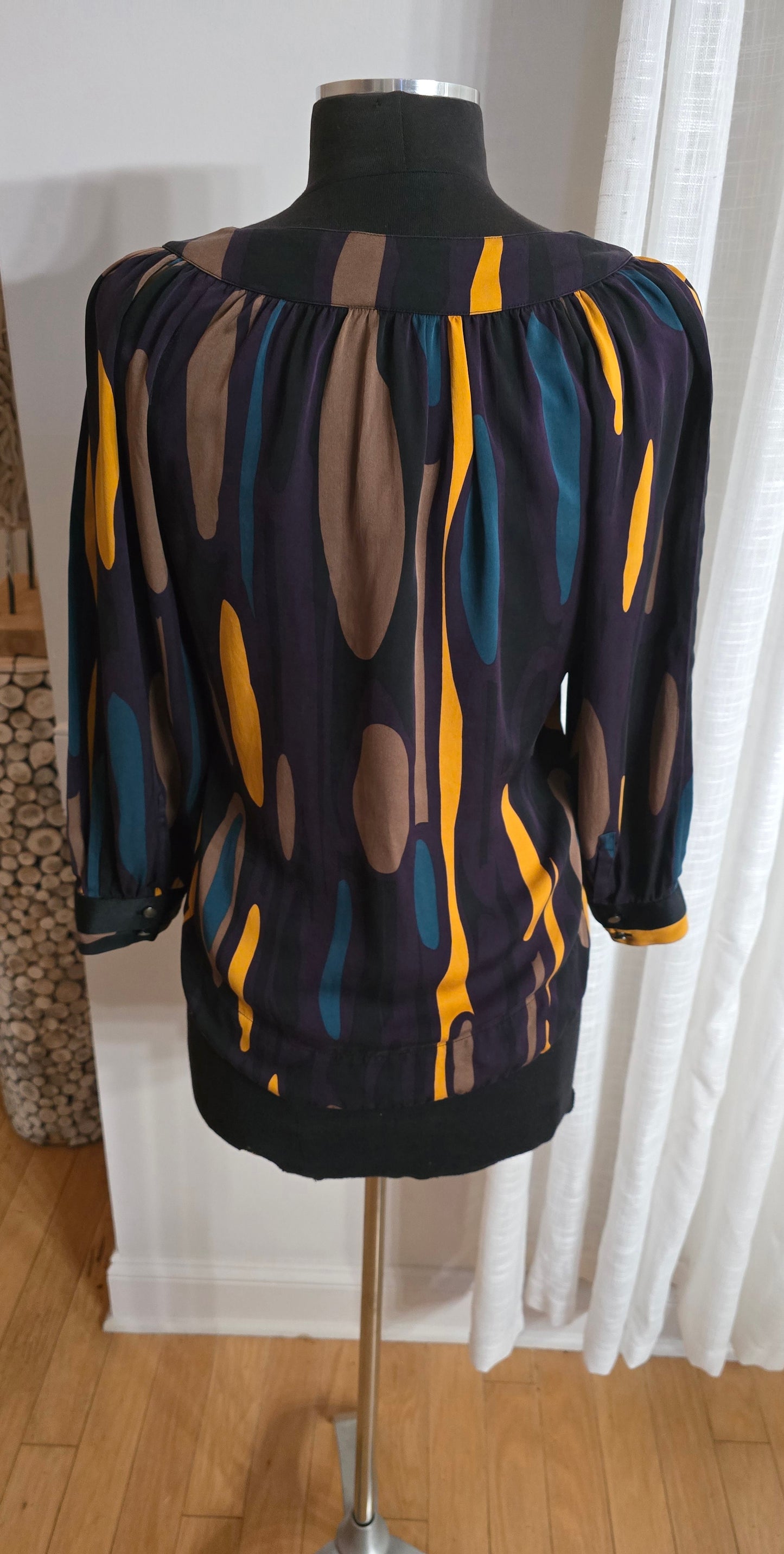 Diane von Furstenberg Blouse Sz 4