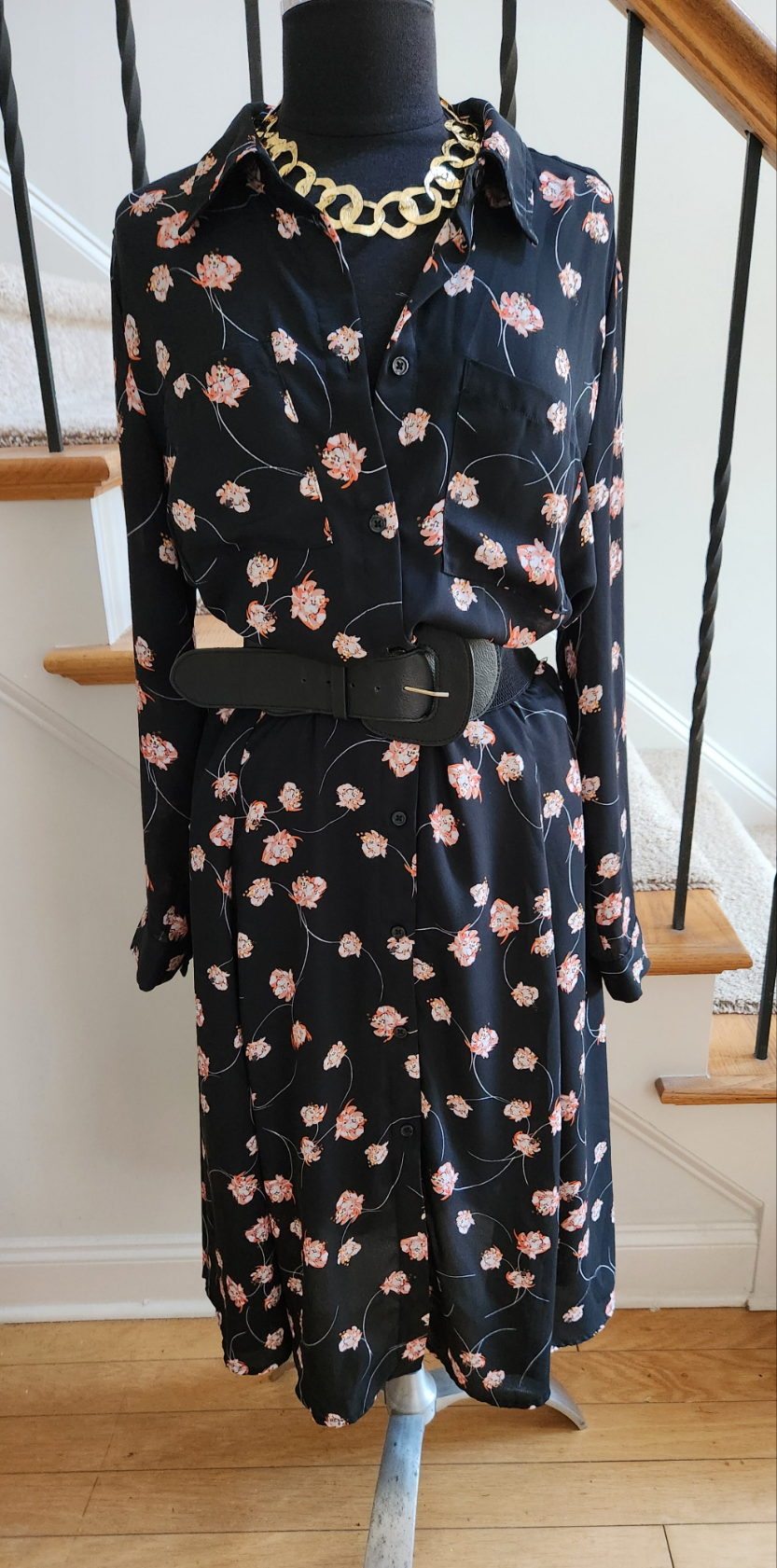 Who What Wear Floral Dress Sz XXL