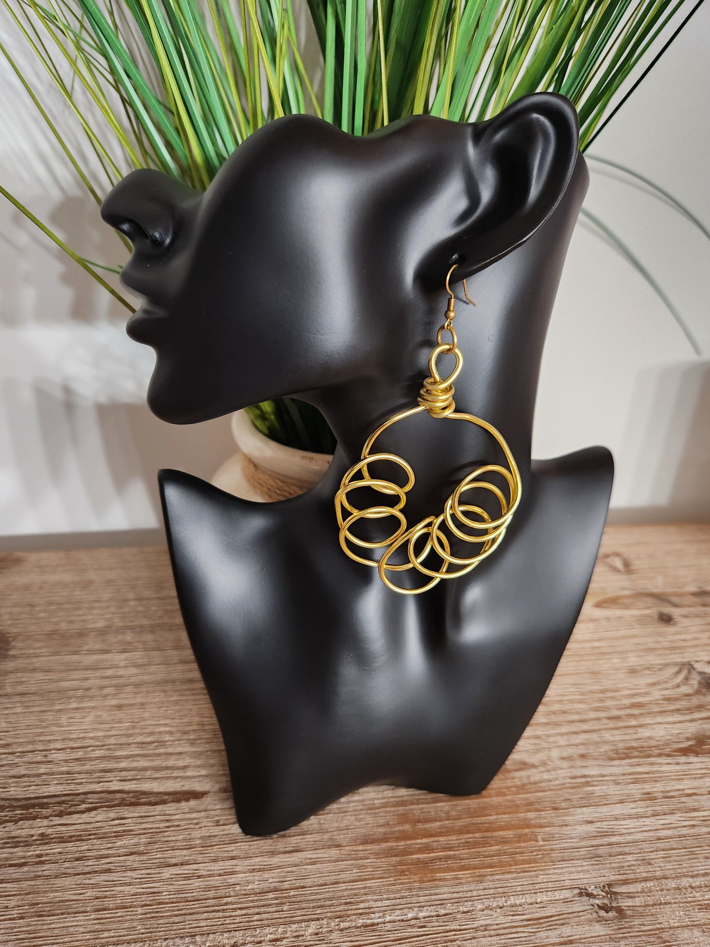 Shay Handmade Earrings Gold