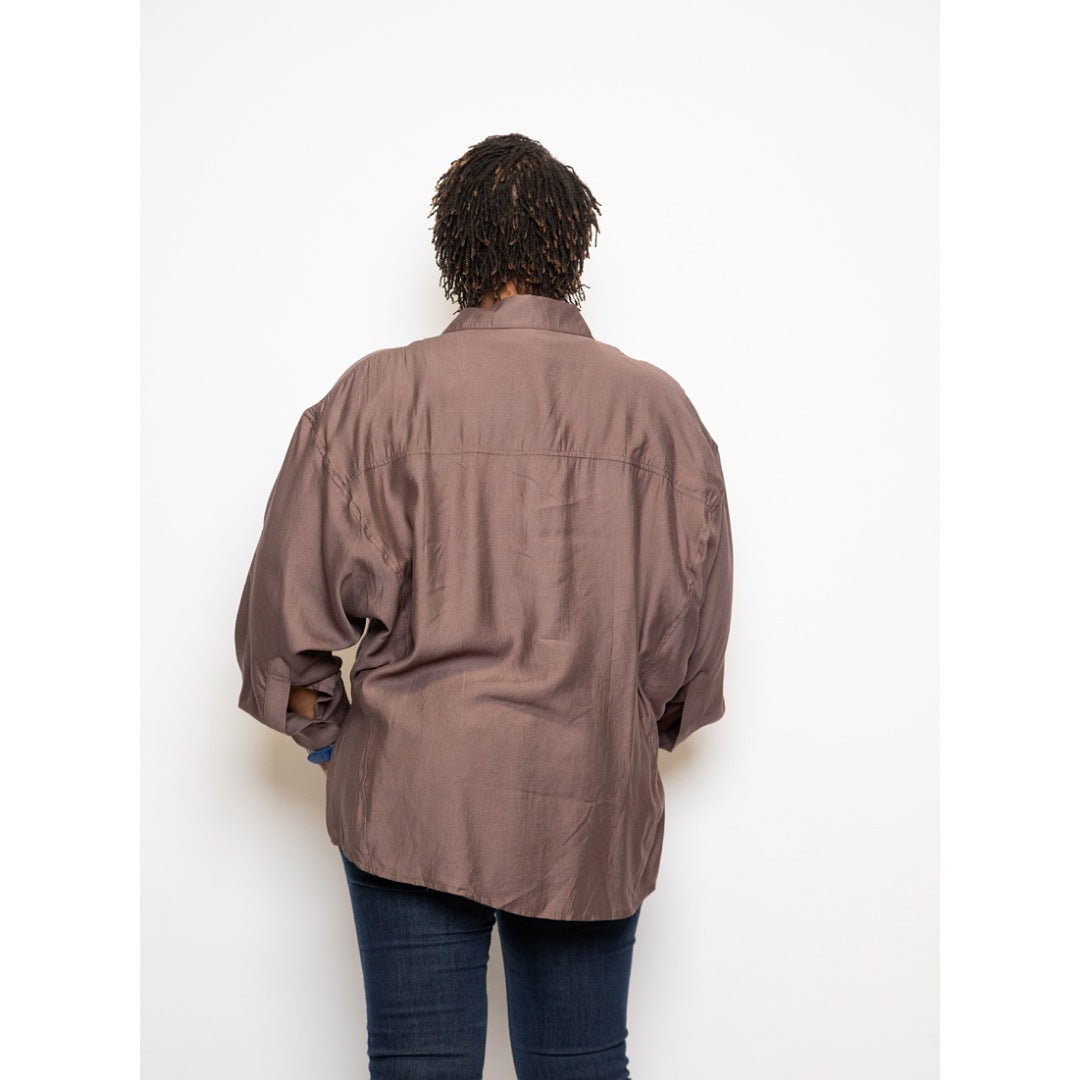 Corrine Blouse - Plum