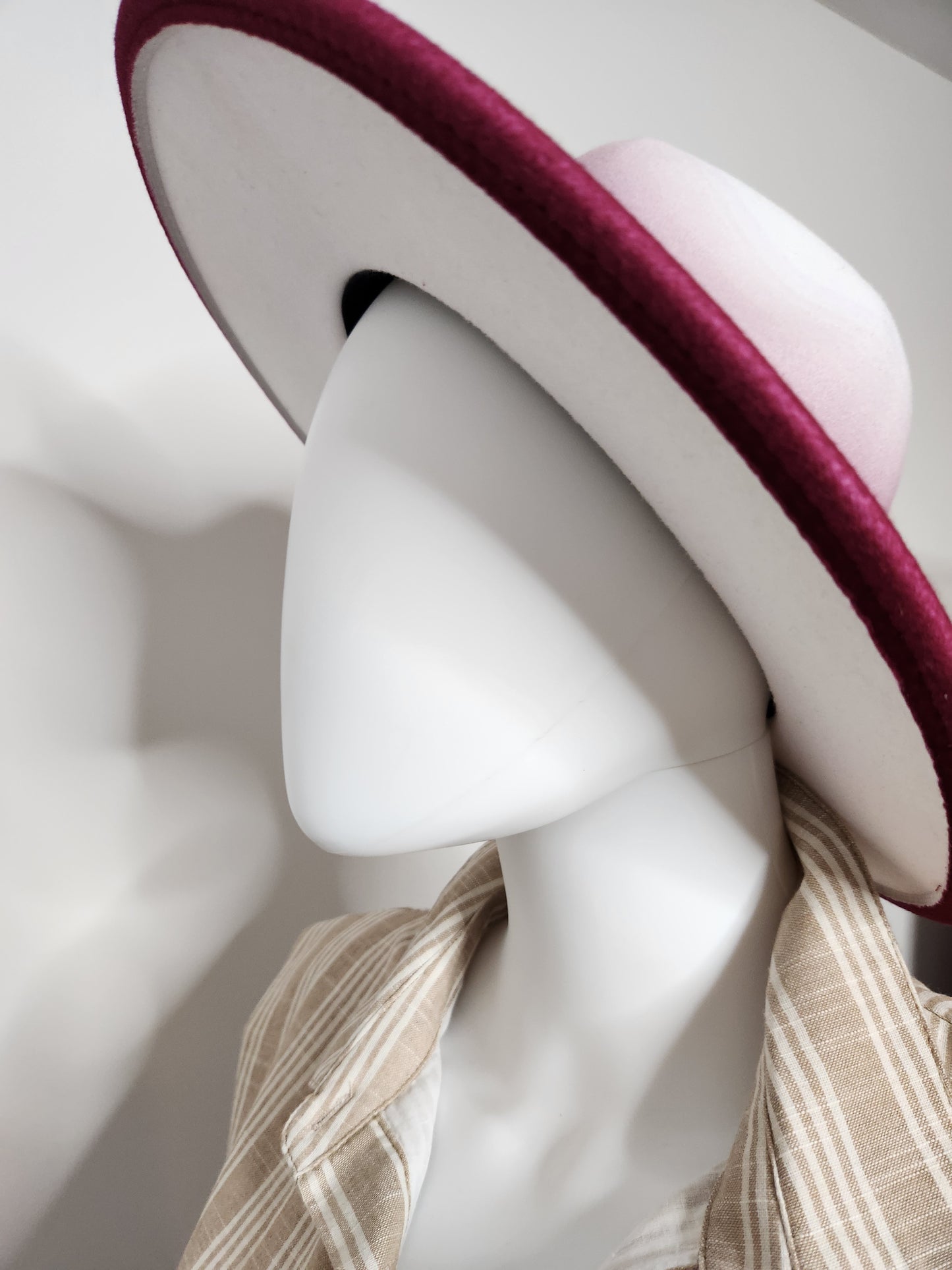 Ombre Fuchsia Fedora