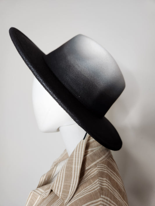 Ombre White Fedora