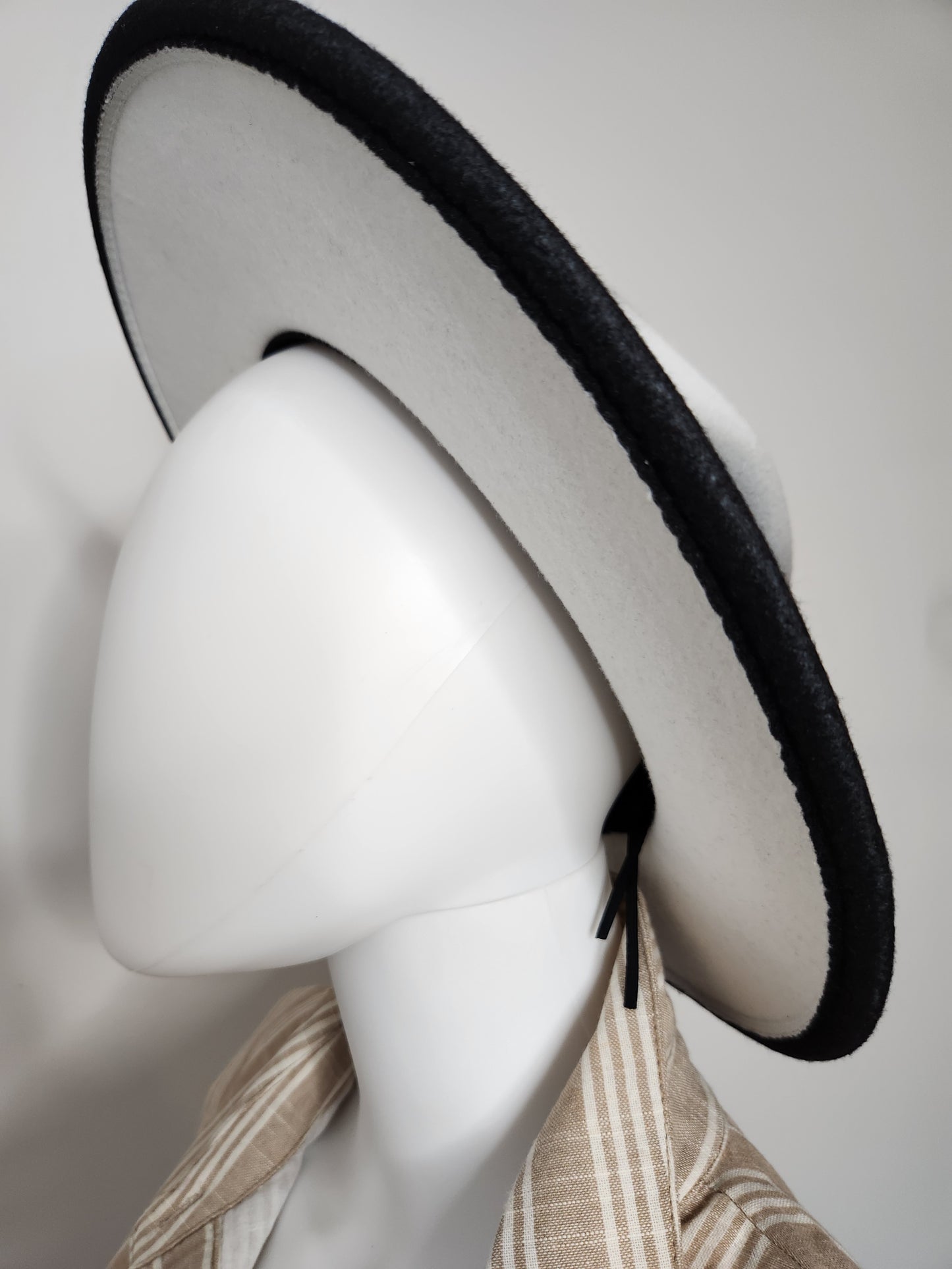 Ombre White Fedora