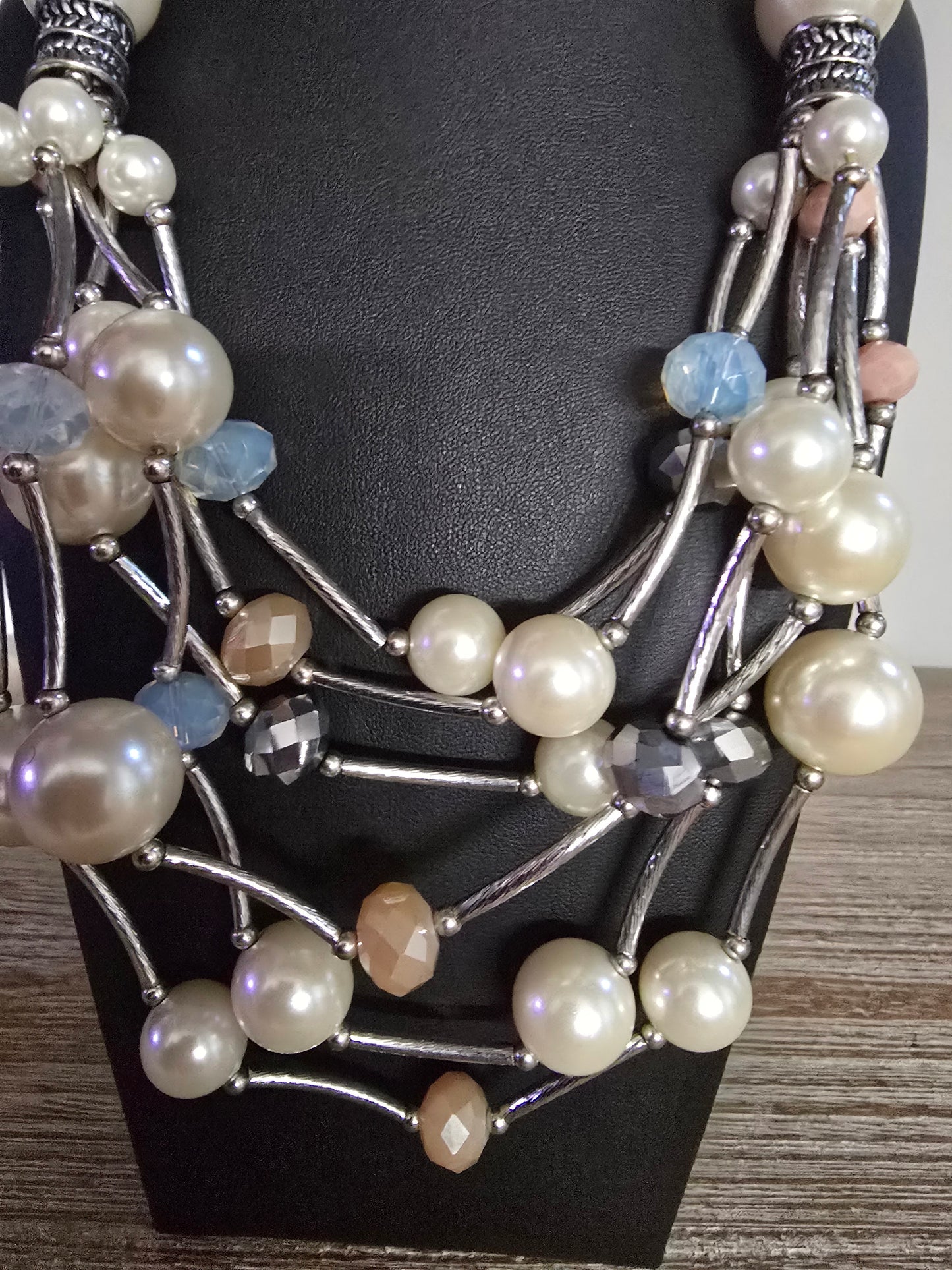 Pearl Disco Necklace