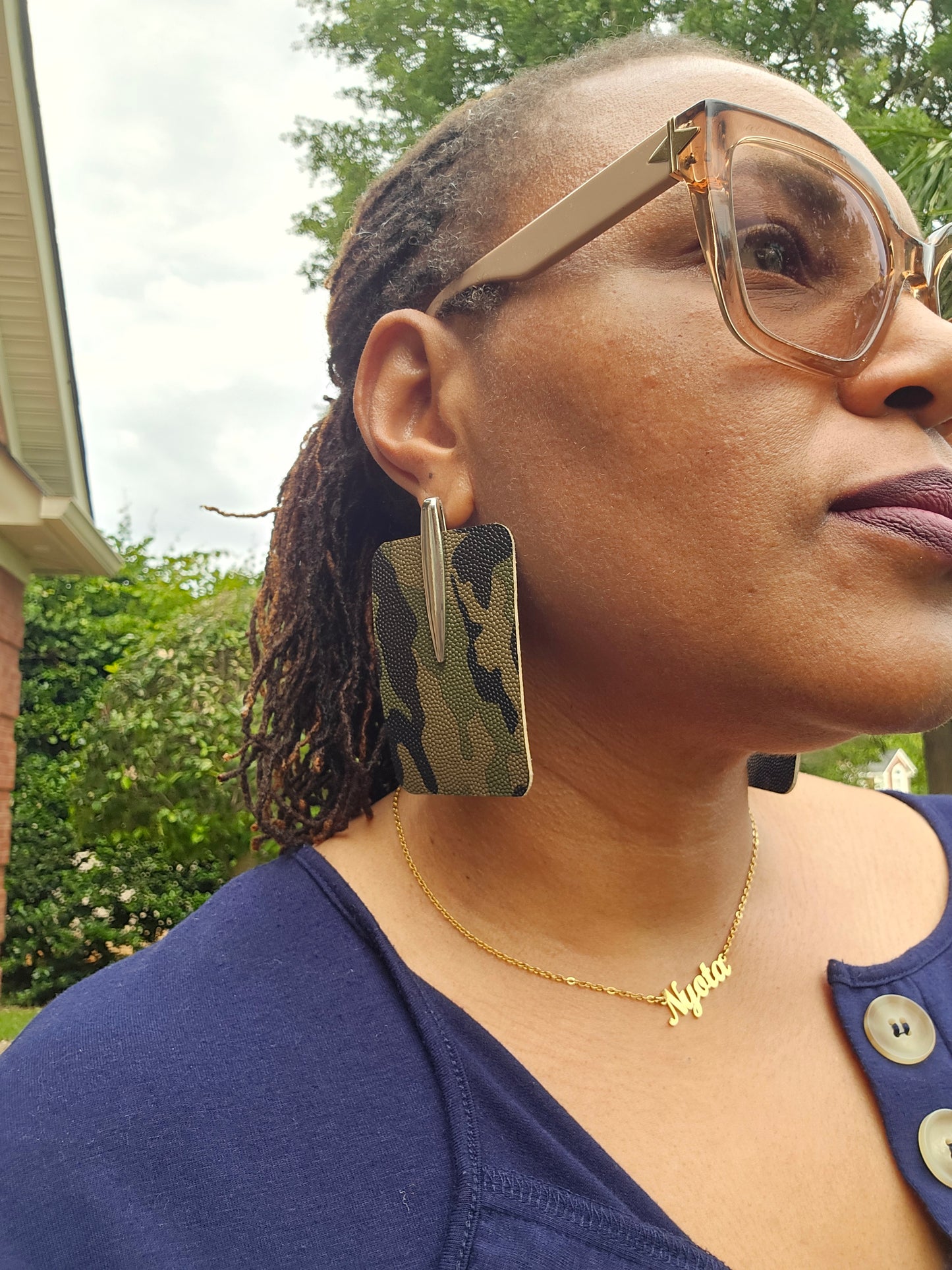 Camo Swag Earrings