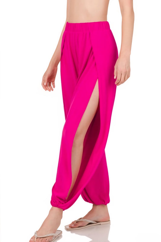 Genie Harem Fuchsia Pants