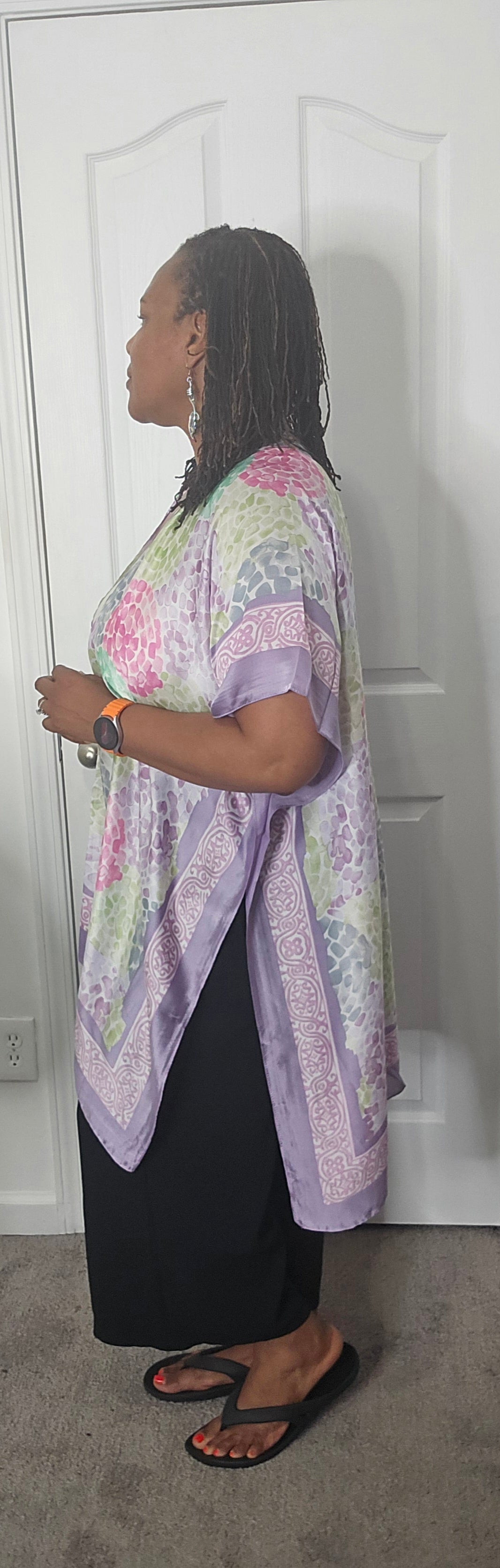 Dalia Purple Kimono One Size