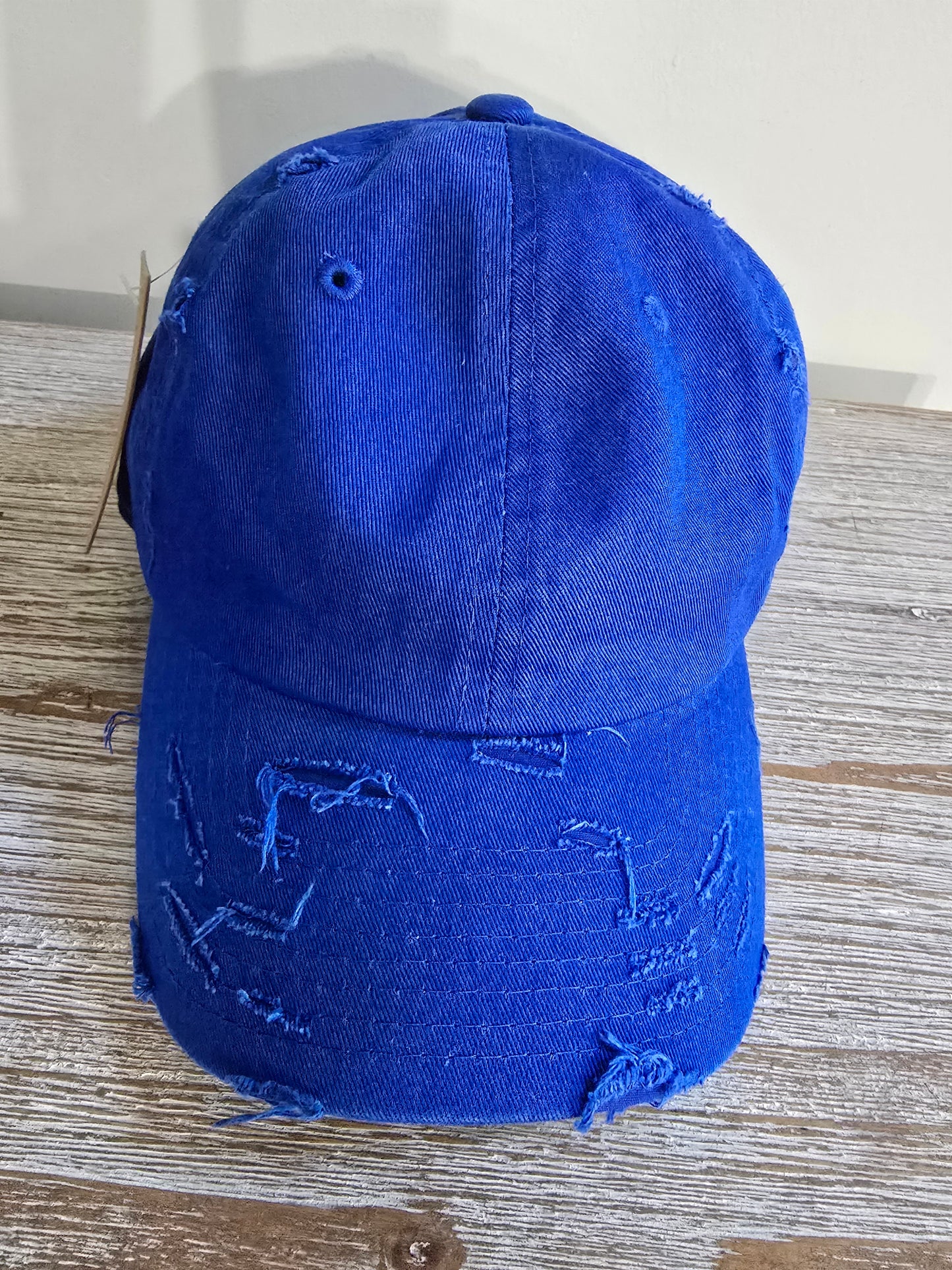 4350 District Distressed Blue Cap