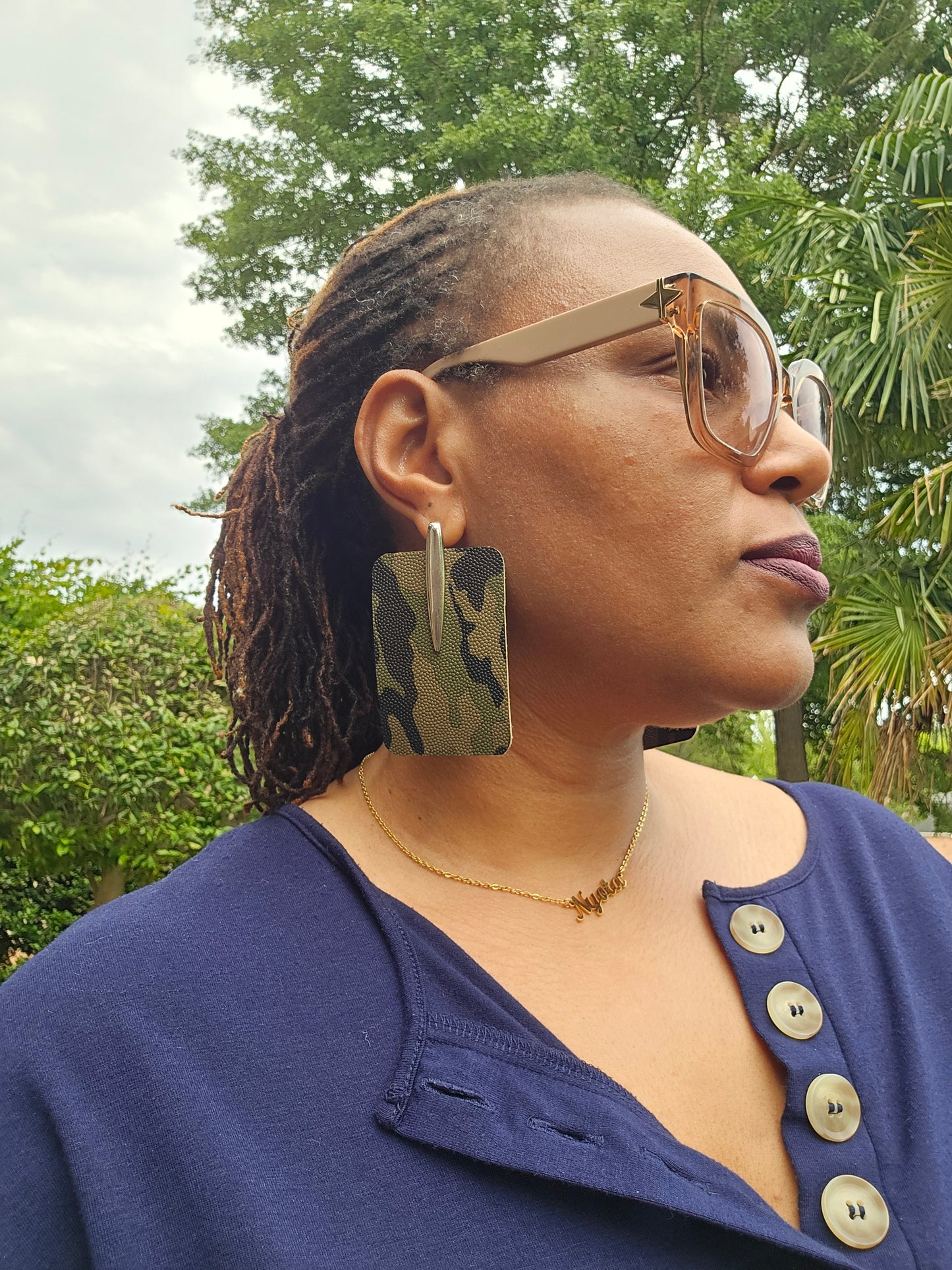 Camo Swag Earrings