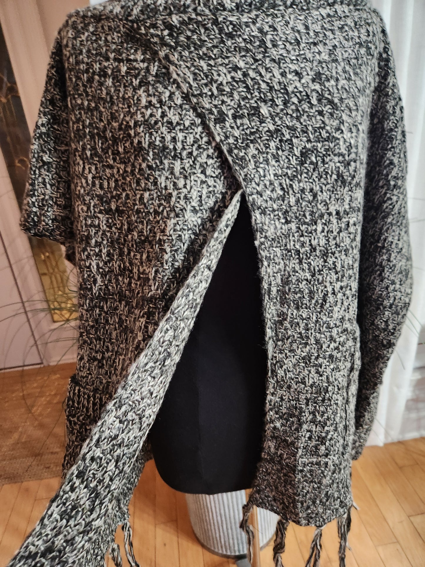 Criss Cross Poncho One Size
