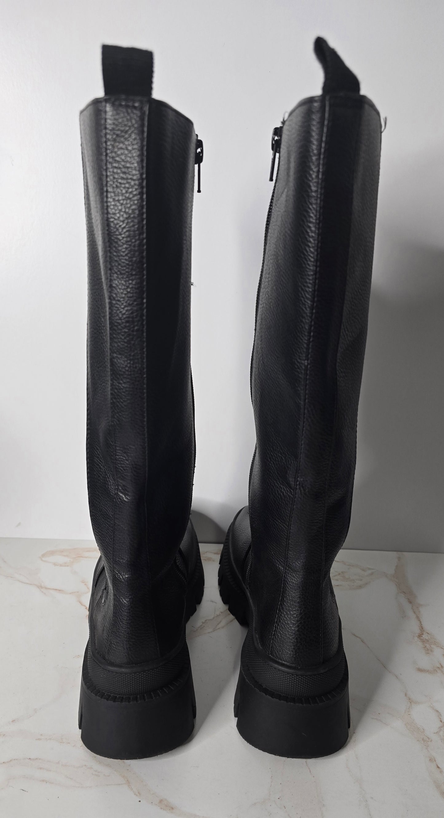 A New Day Corene Tall Black Boots Sz 7