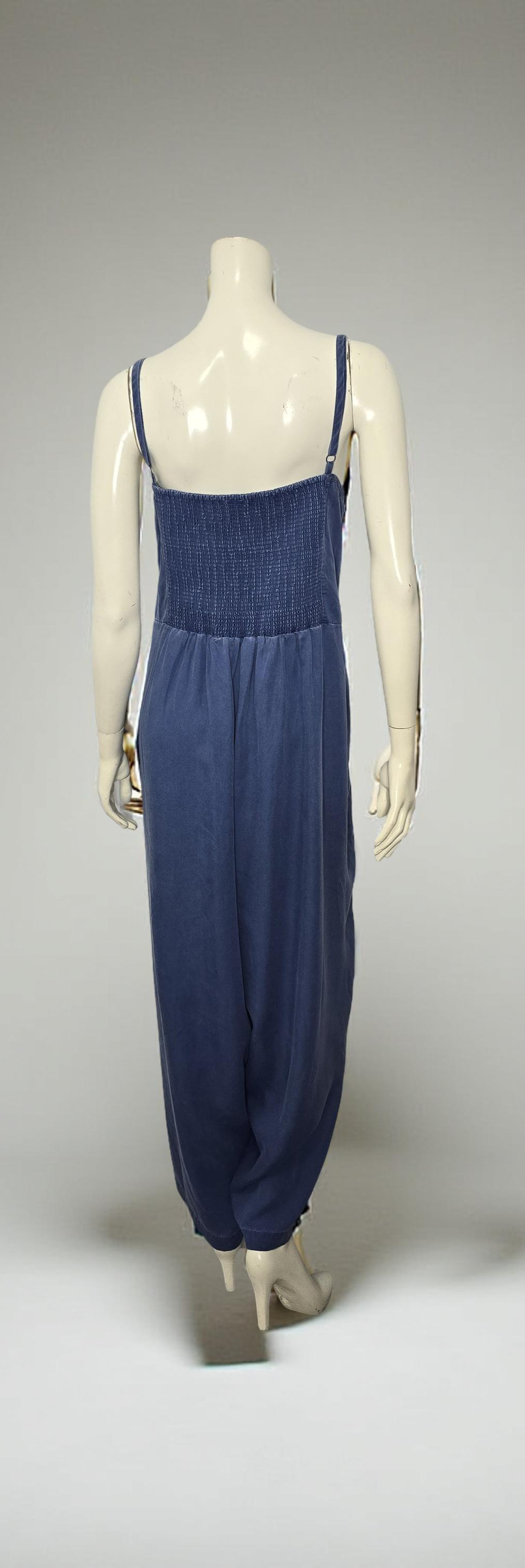 Old Navy Denim Wide Leg Jumpsuit Sz 4X