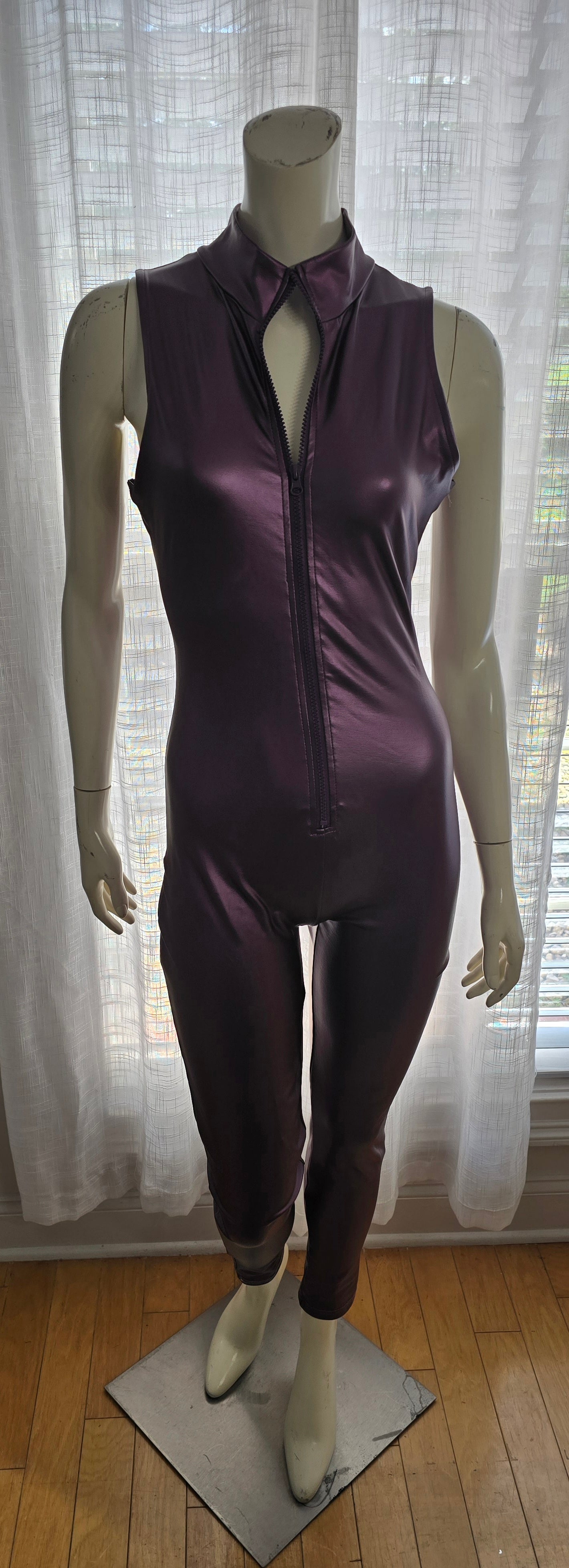 Ellie & Kate Purple Catsuit