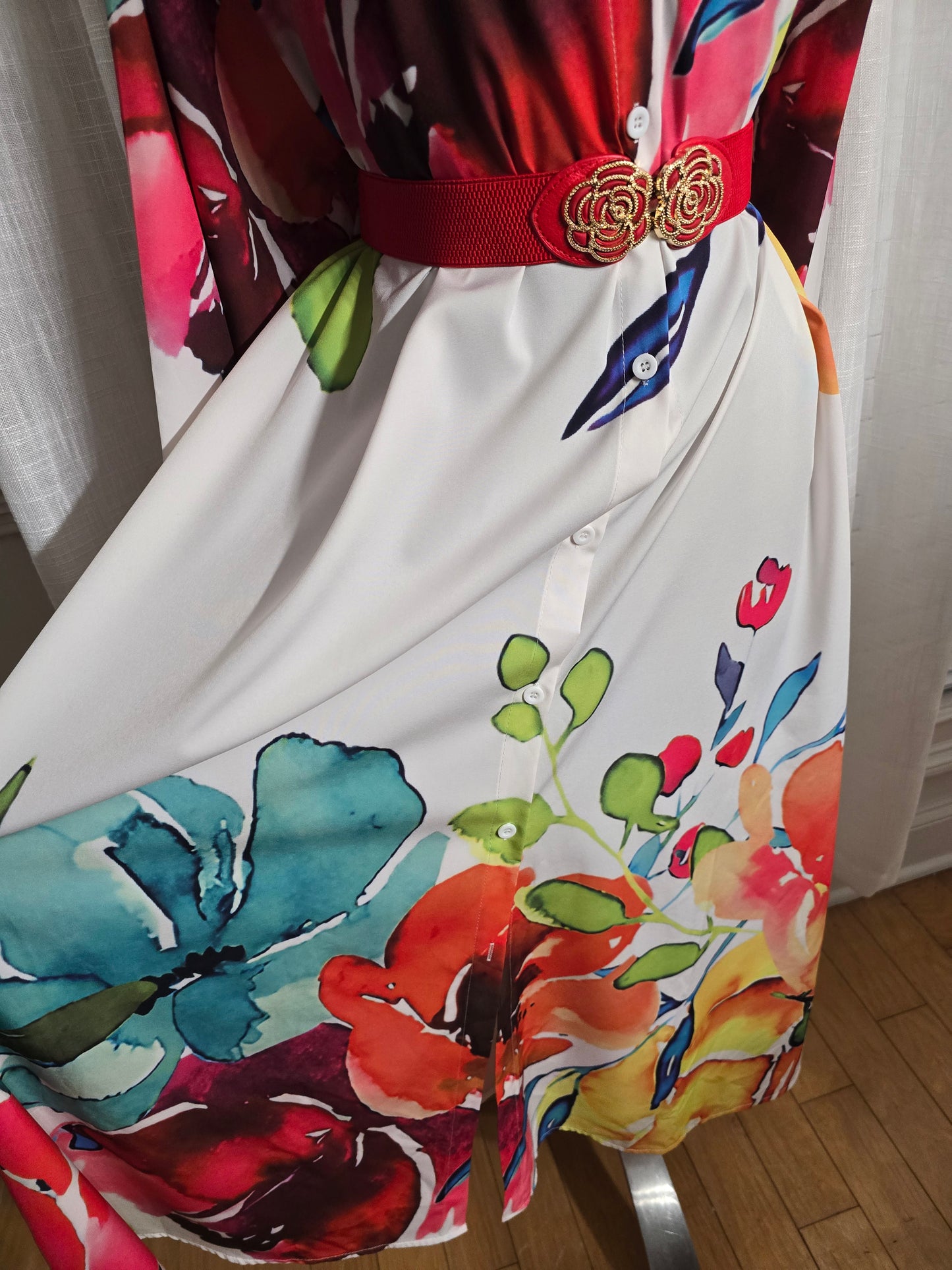 Abstract Dress/Tunic Sz 3X
