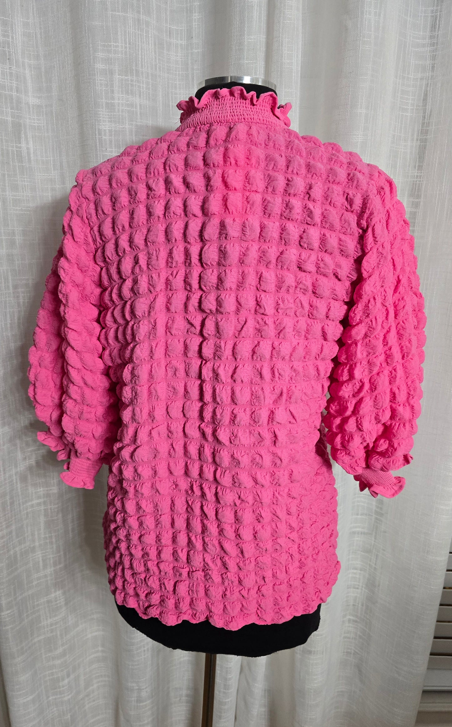Simply Southern Bubble Top Pink Sz L ( fits up to XL)