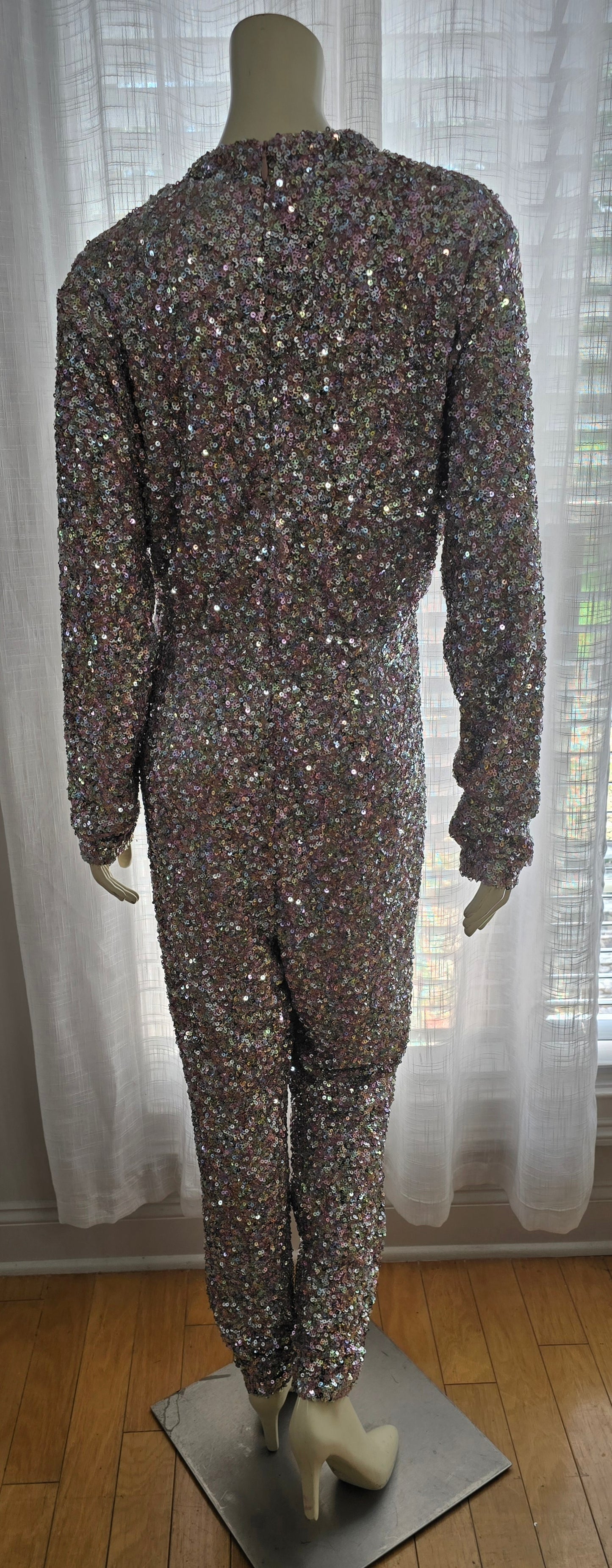 Fashion To Figure Sequin Catsuit Sz 3X