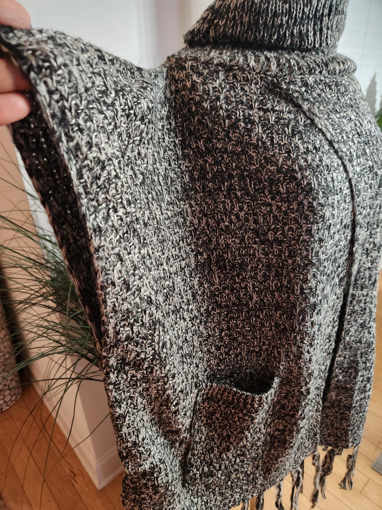 Criss Cross Poncho One Size