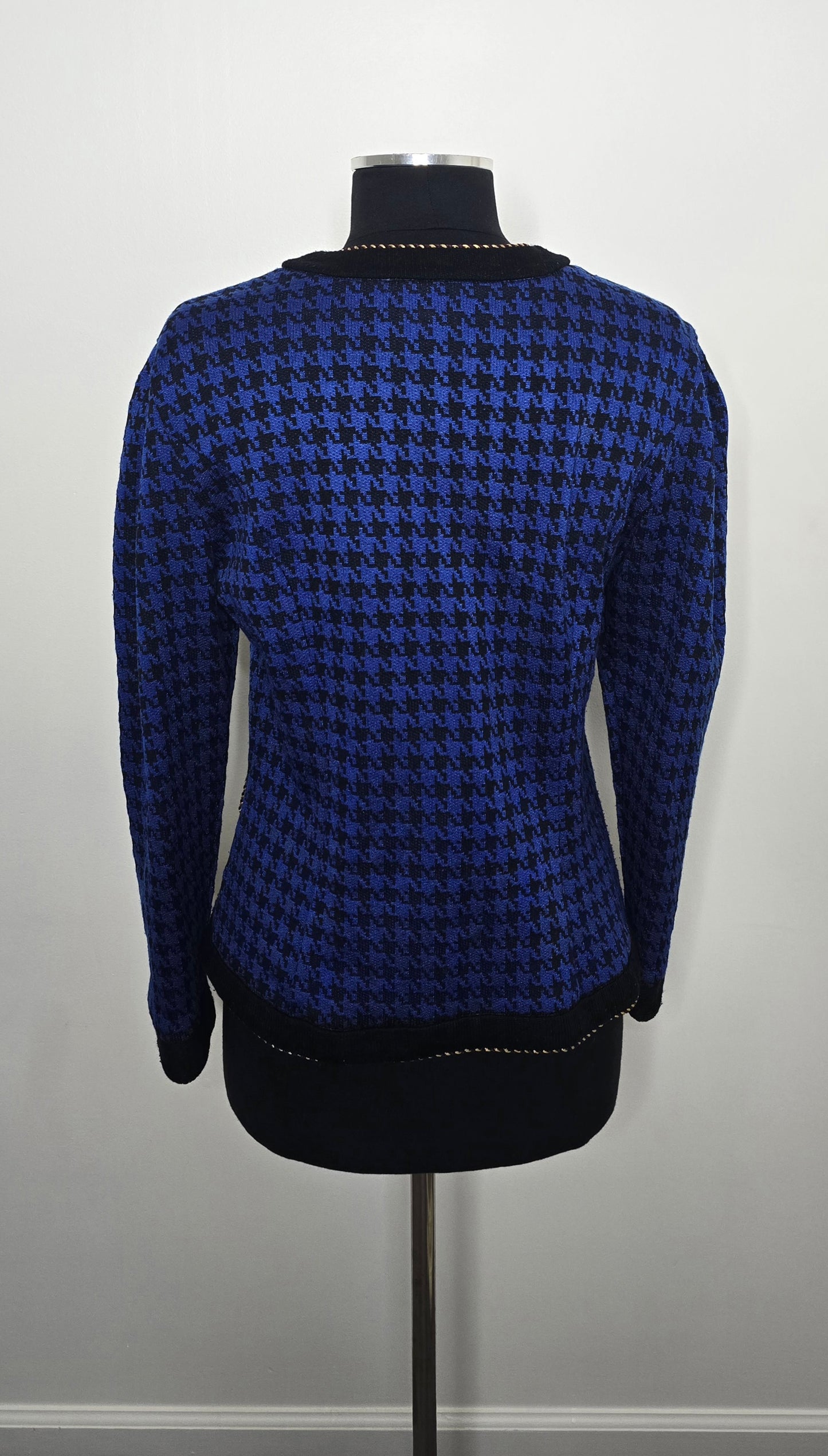 Jeffrey & Dara Vintage Houndstooth Blazer/ Top Sz L