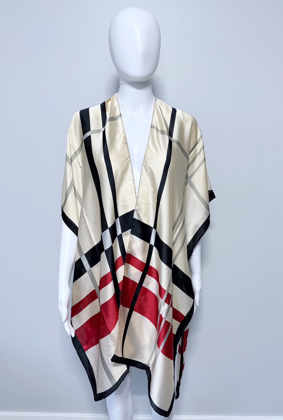 Brunch In Paris Kimono Fits Up To 1X