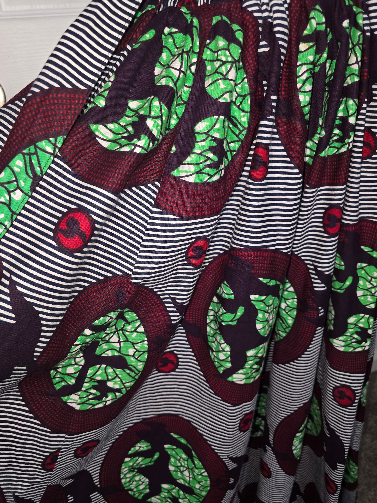 WorldWind Ankara Maxi Skirt One Size