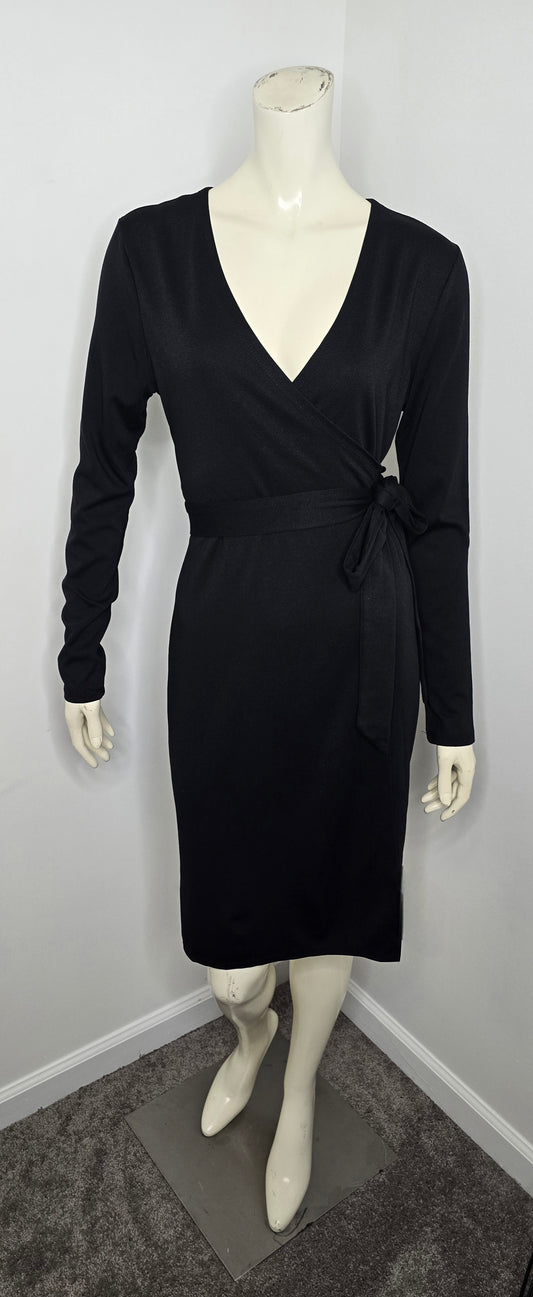 Black Wrap Dress