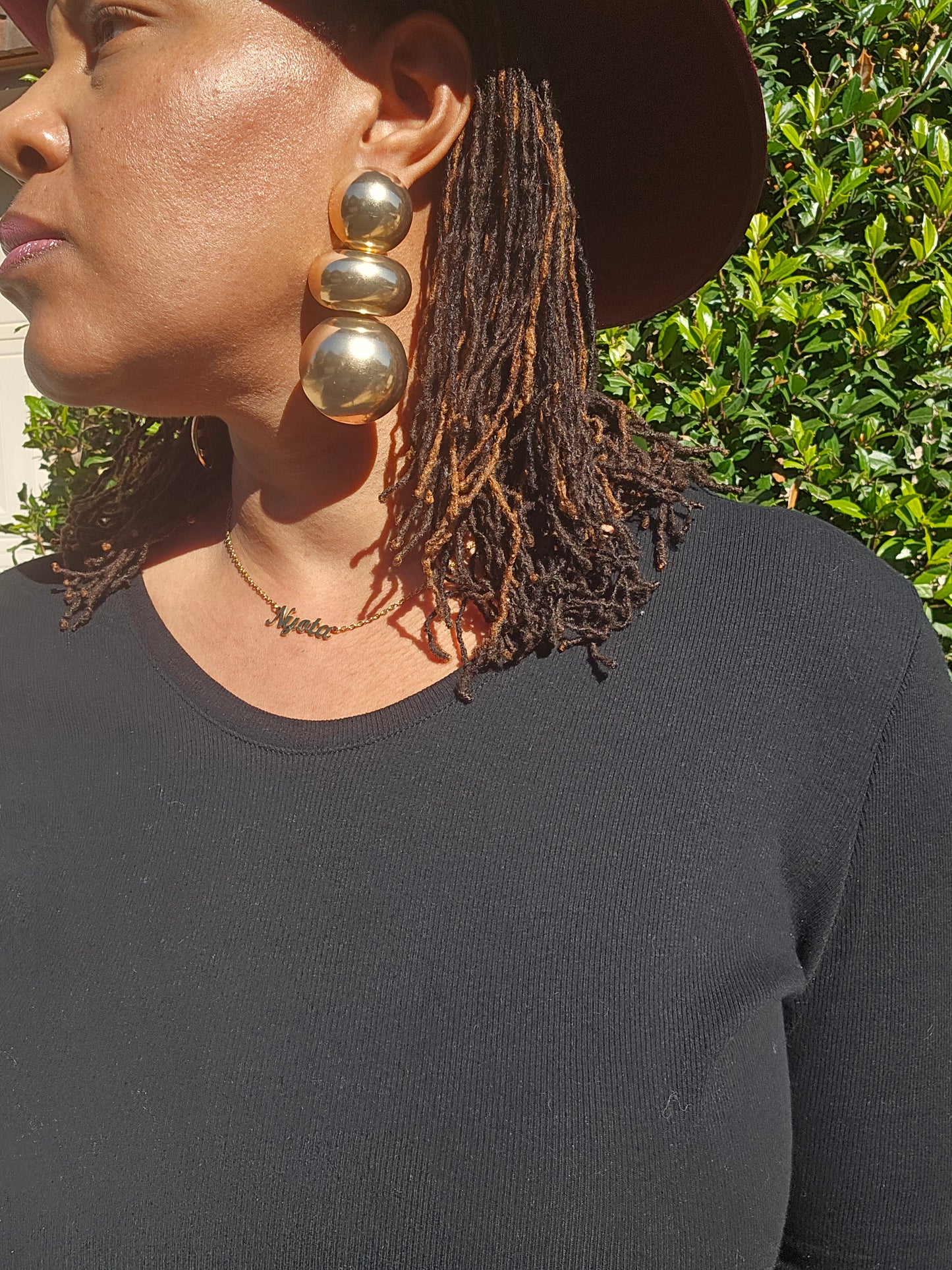 Bublé Stainless Steel Gold Earrings