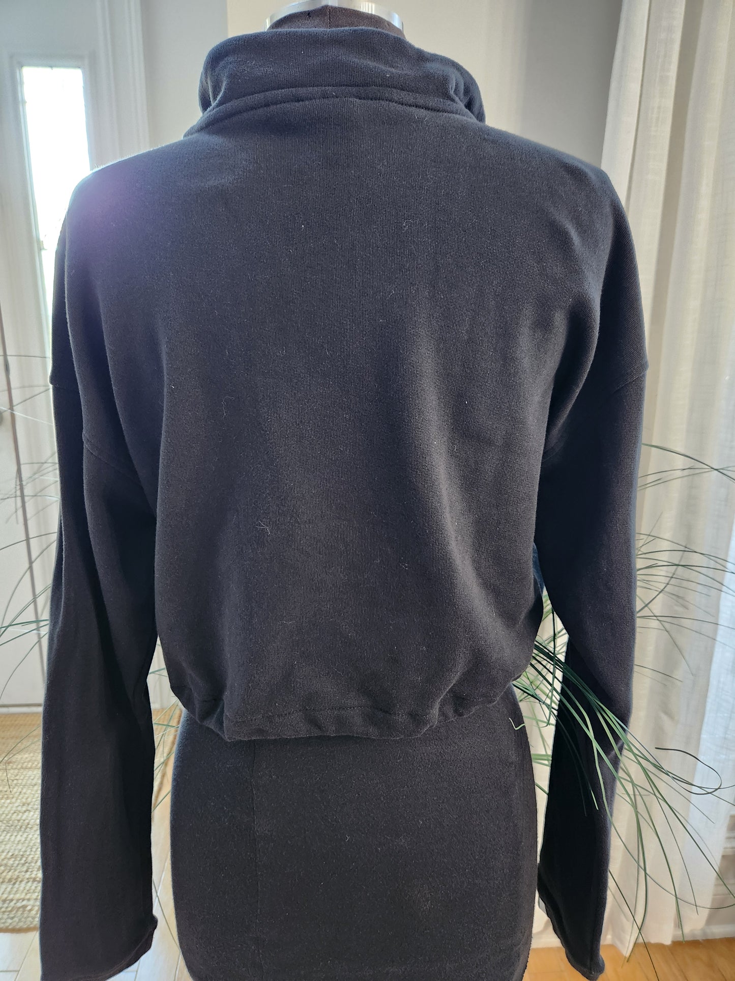 Adidas Crop Sweatshirt Sz L