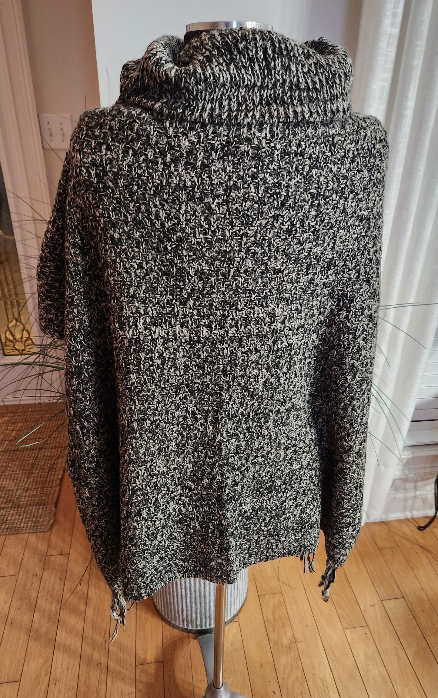 Criss Cross Poncho One Size