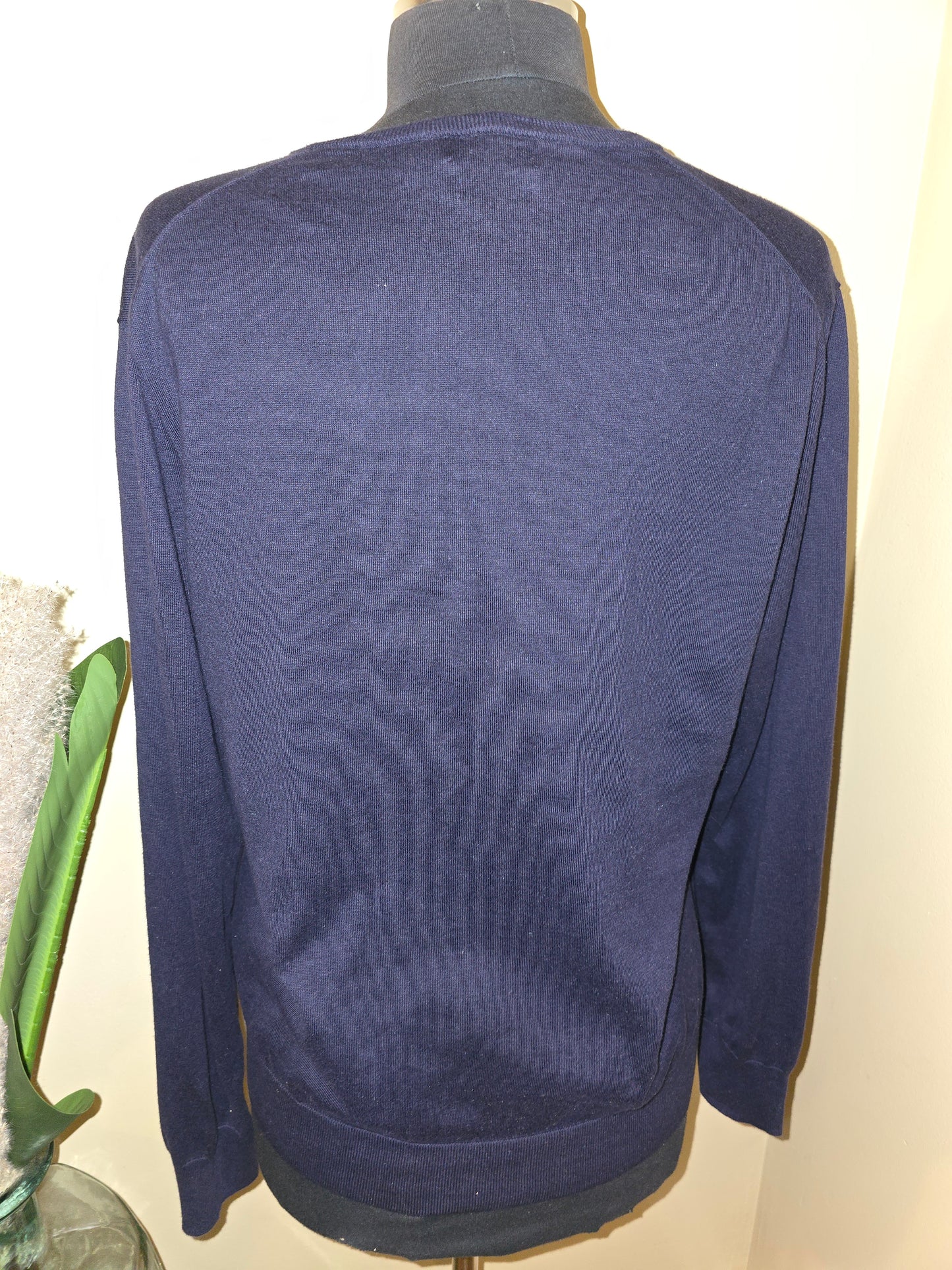 Polo Ralph Lauren V-Neck Knit Sweater Sz XL
