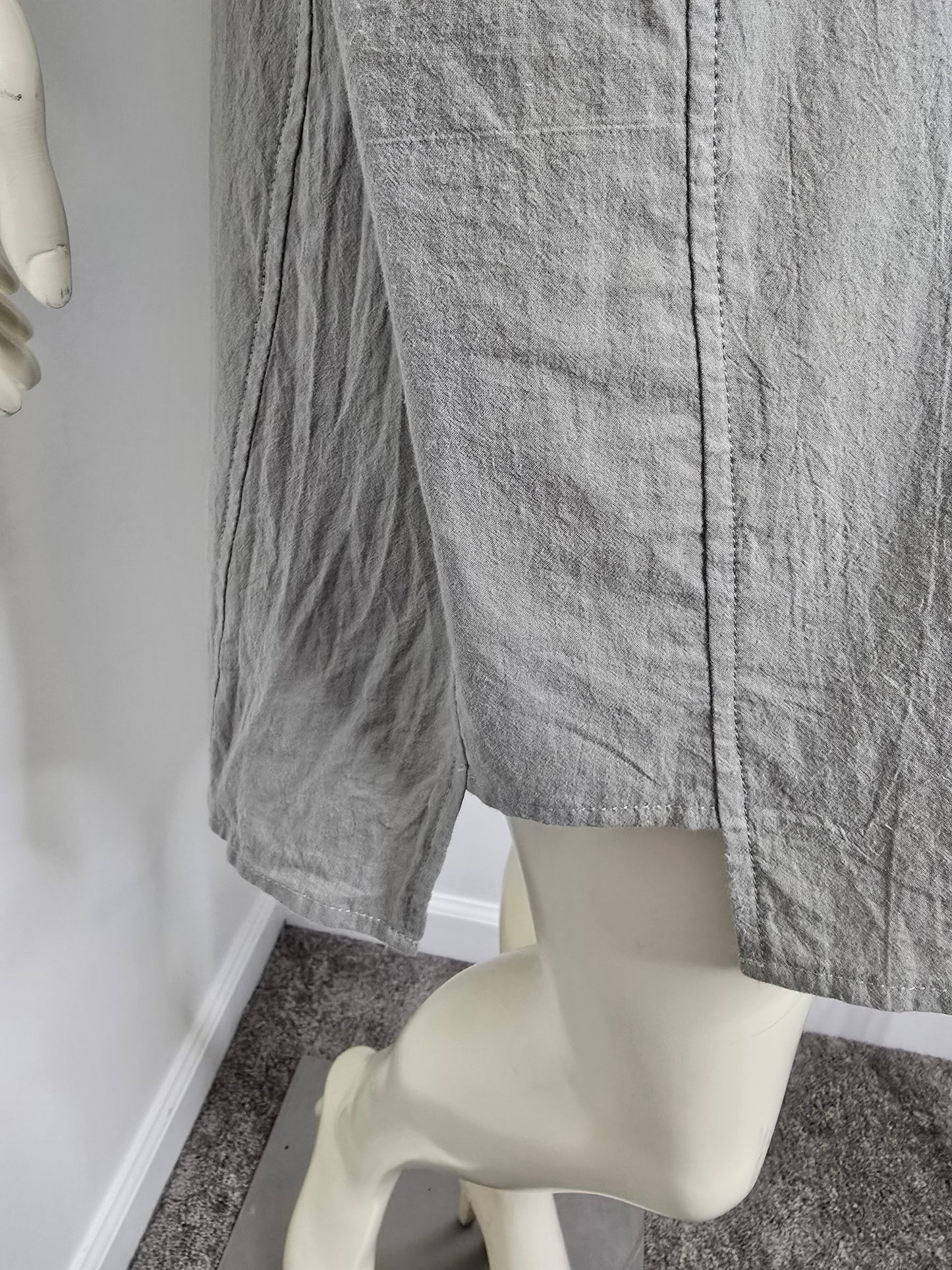 Hi-Rise Olive Shirt/Dress Sz M/L