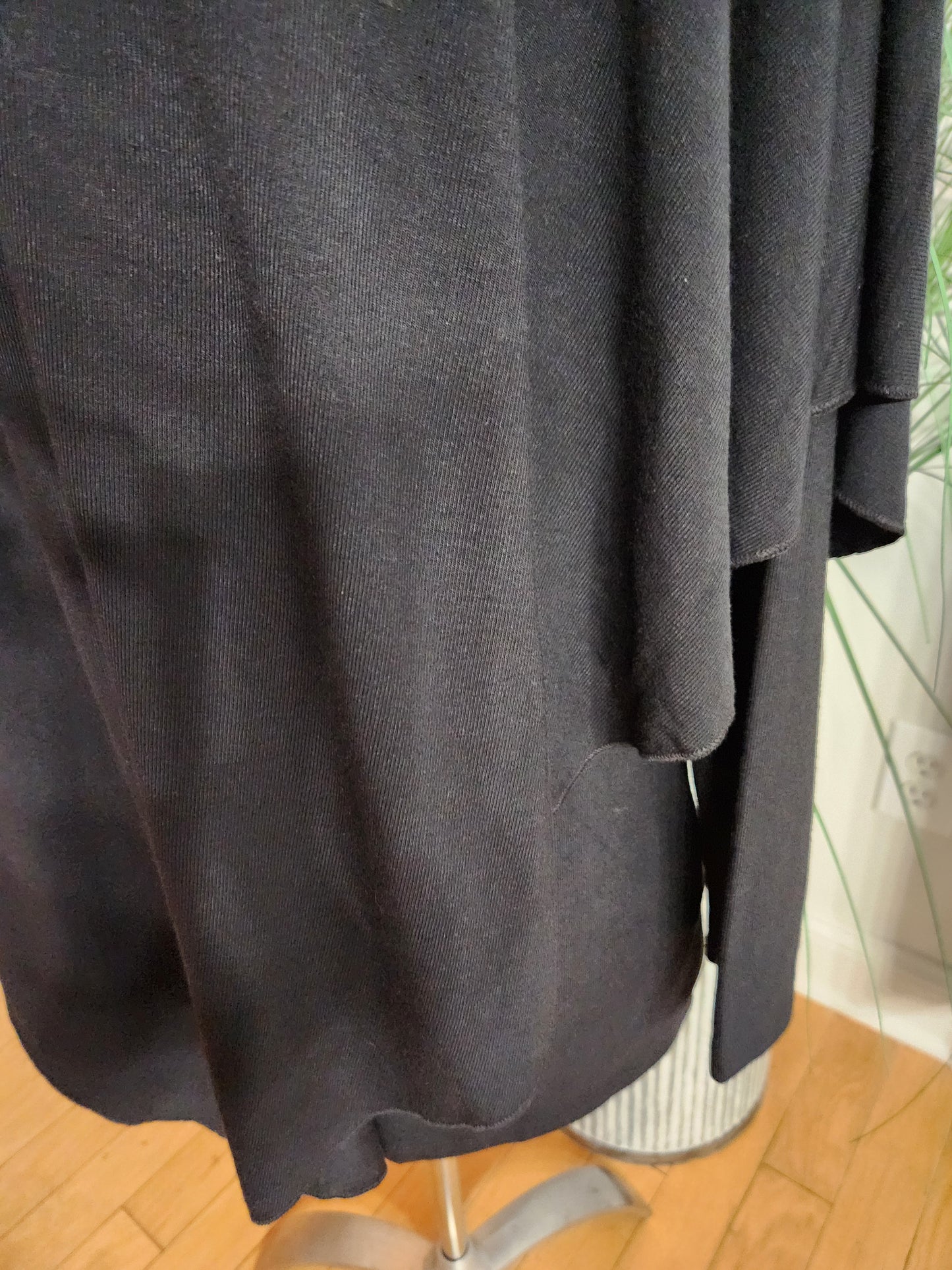 Soft Surroundings Layered Black Top Sz XL