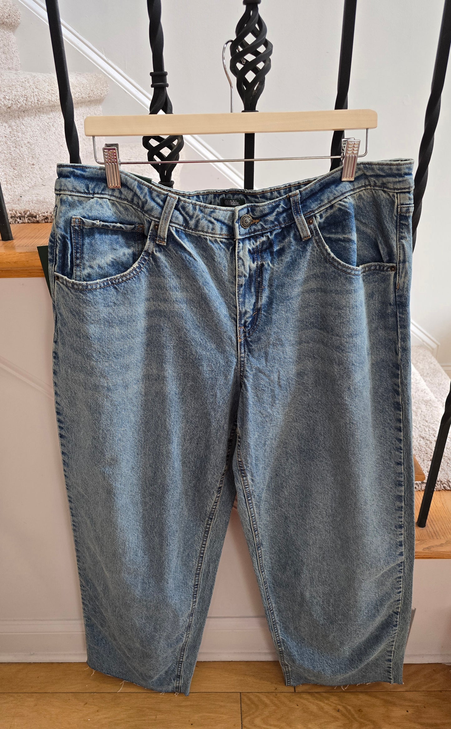 Wild Fable Mid-Rise 90s Relaxed Straight Jeans Sz 14