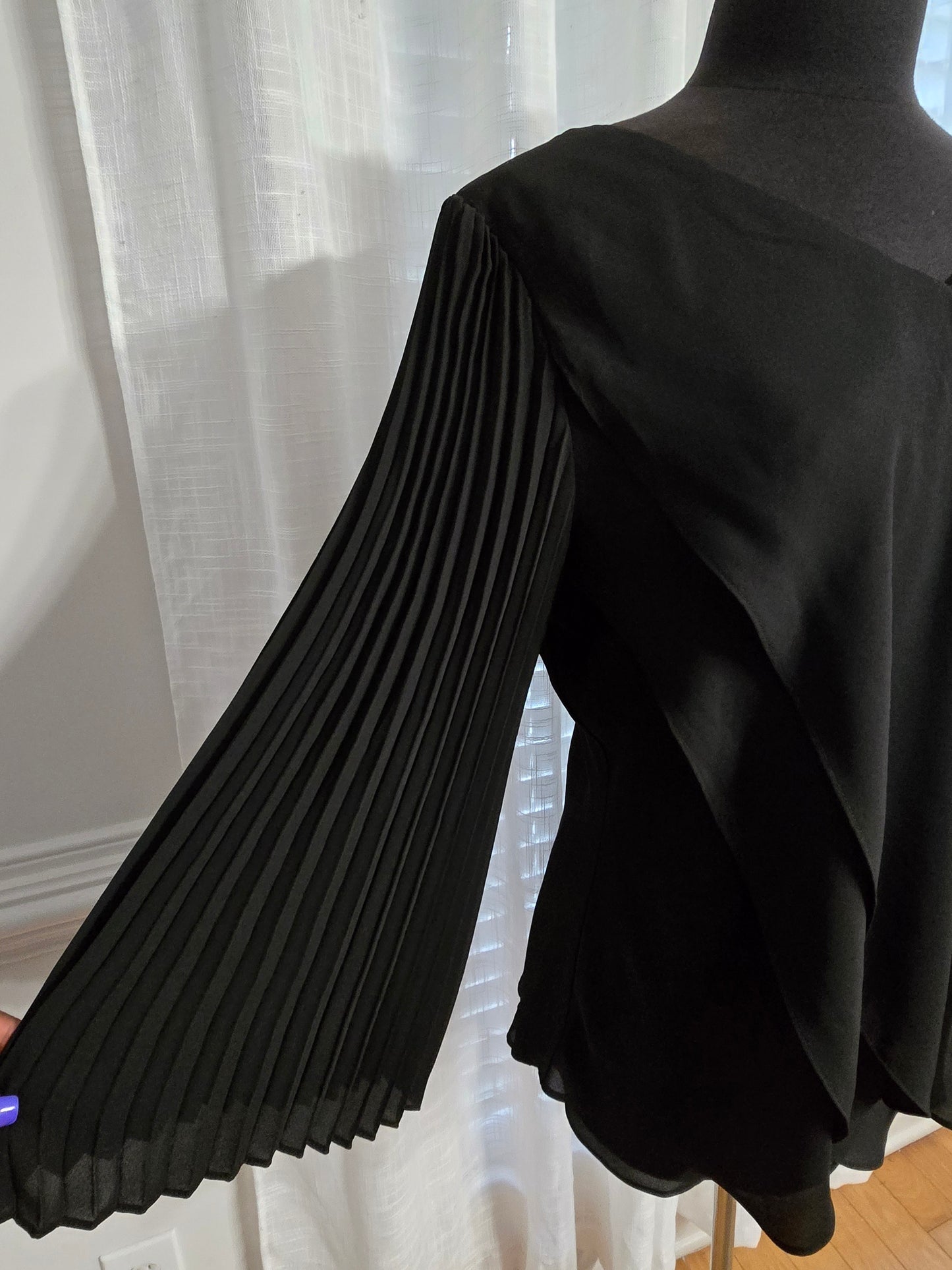 Laurie Felt Vlack Blouse Sz M