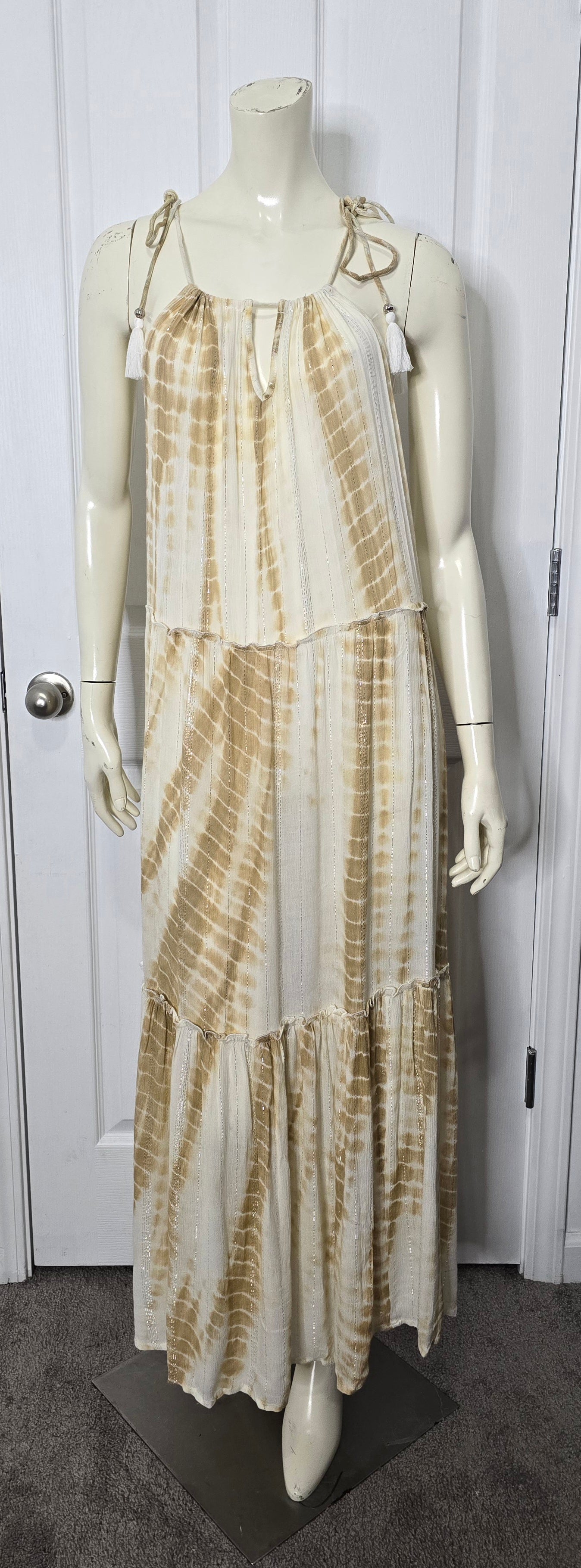 Spiaggia Dolce Tie Dye Maxi Dress Sz M/L