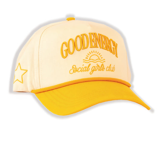 Simply Southern Good Energy Trucker Cap One Size