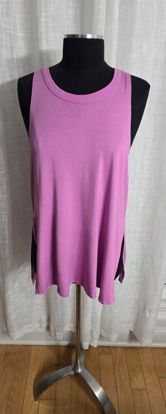 Joy Lab Fitness Orchid Tank Sz L