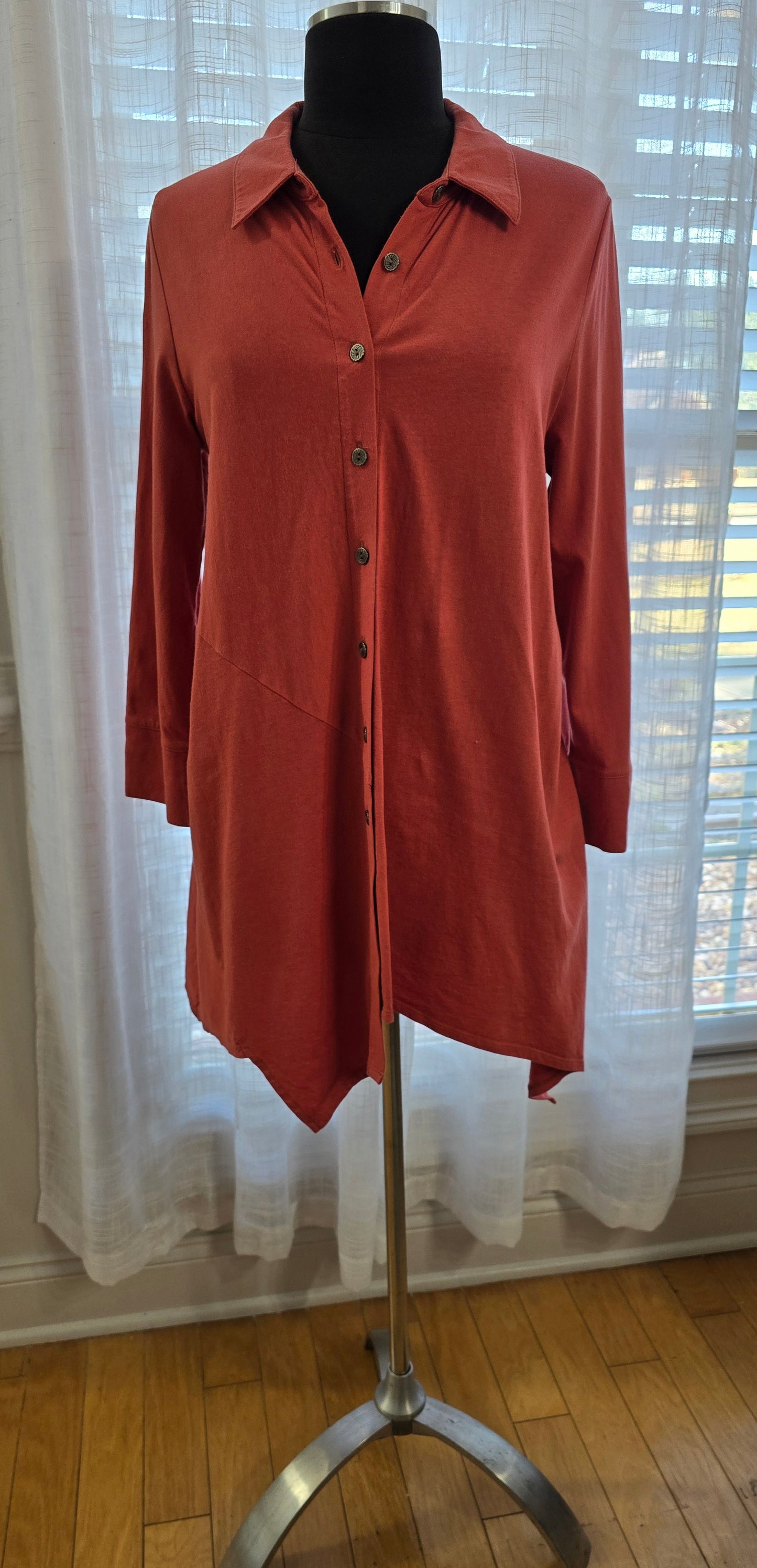 Soft Surroundings Asymetrical Top Sz M