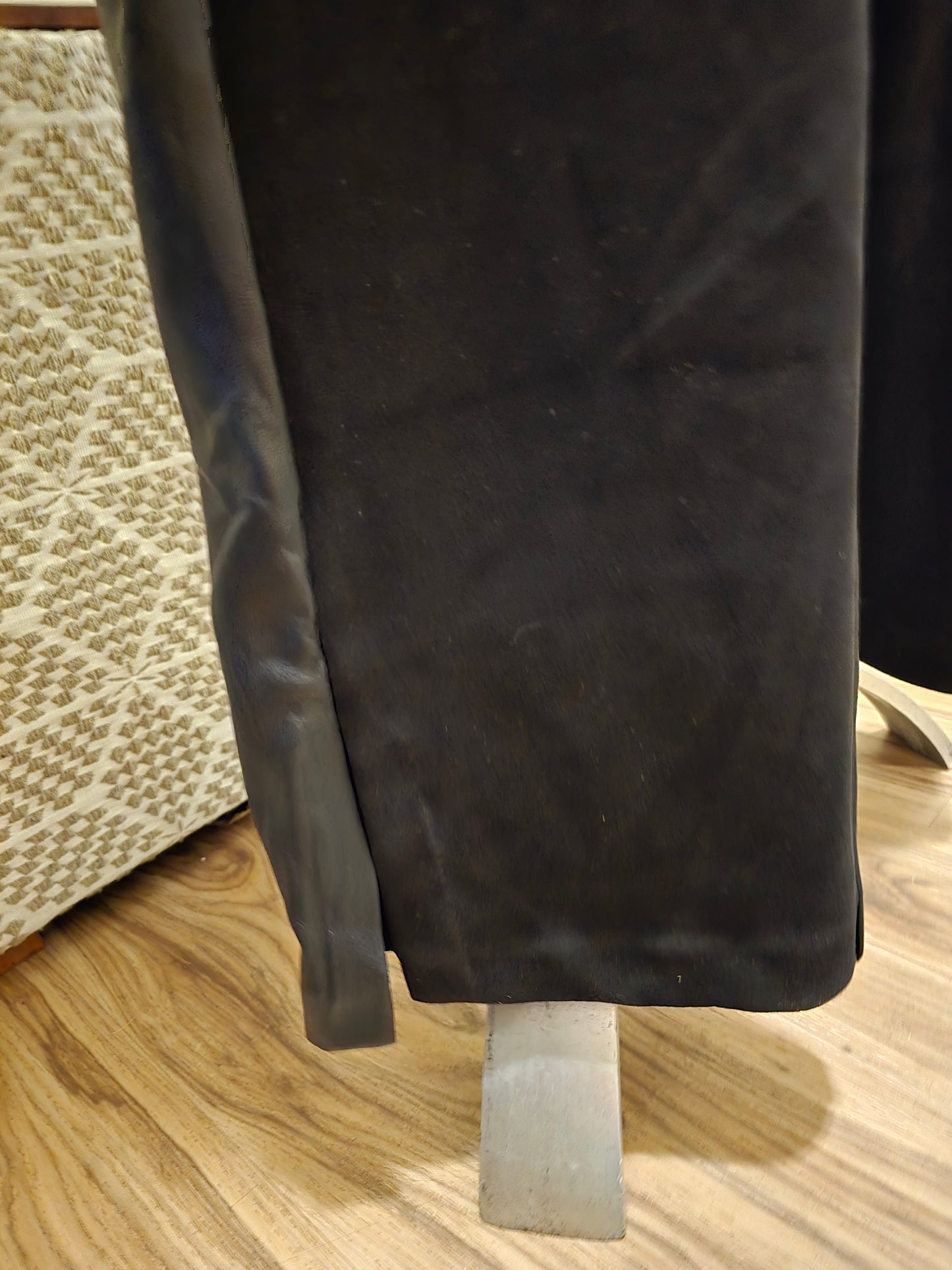 Marc New York Black Faux Suede & Faux Leather Pants Sz XL