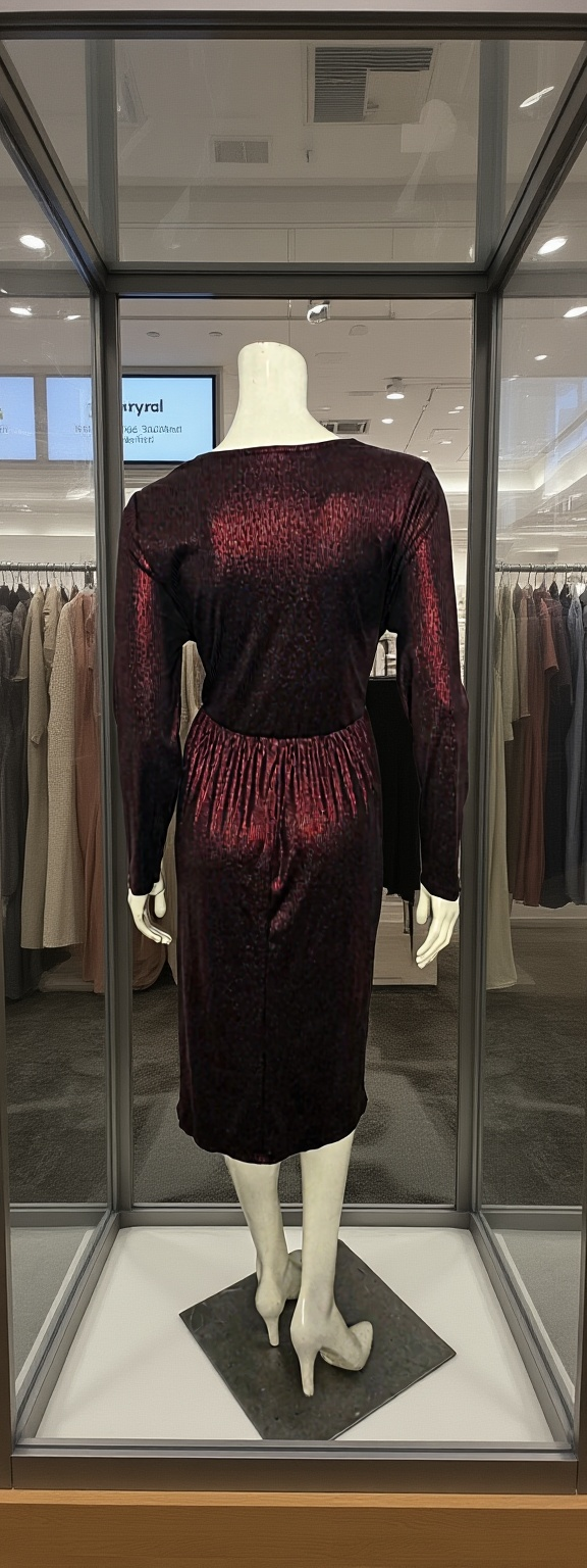 Lane Bryant Metallic Dress Sz 10/12 (best fit 12)