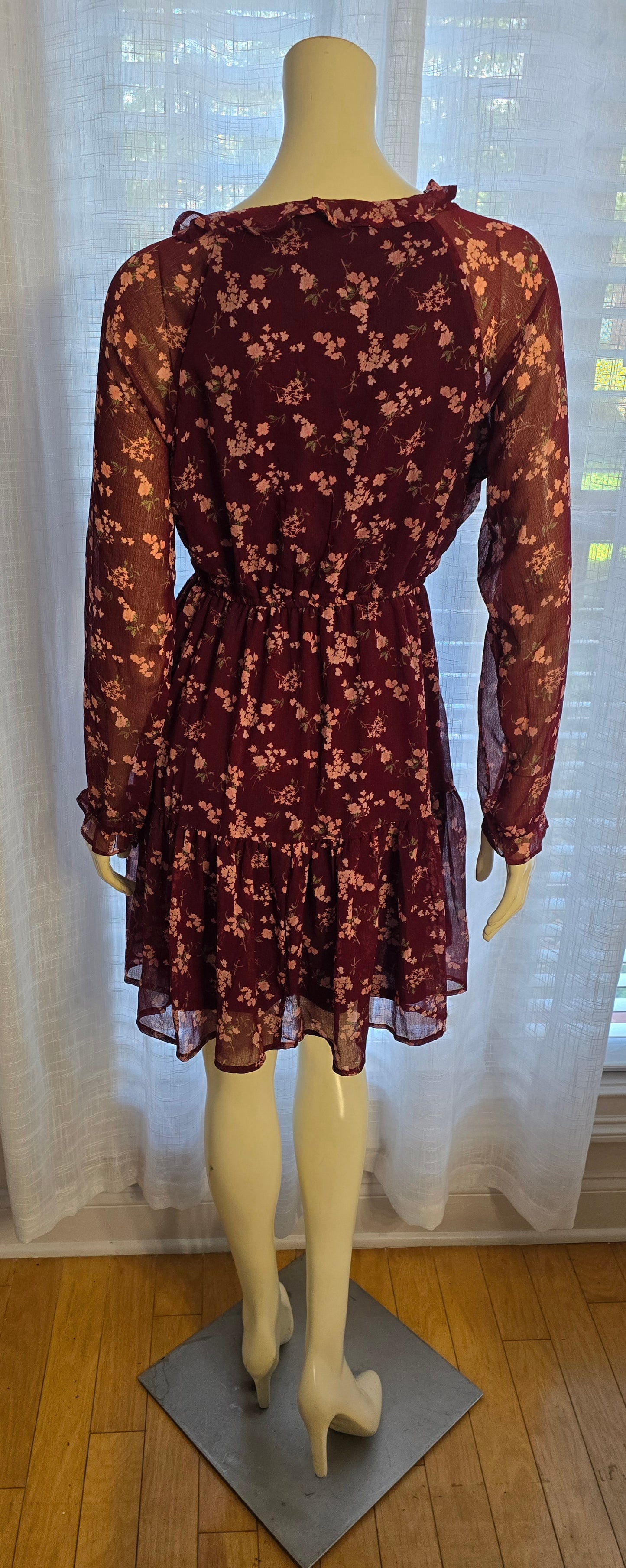 American Eagle Floral Dress Sz L