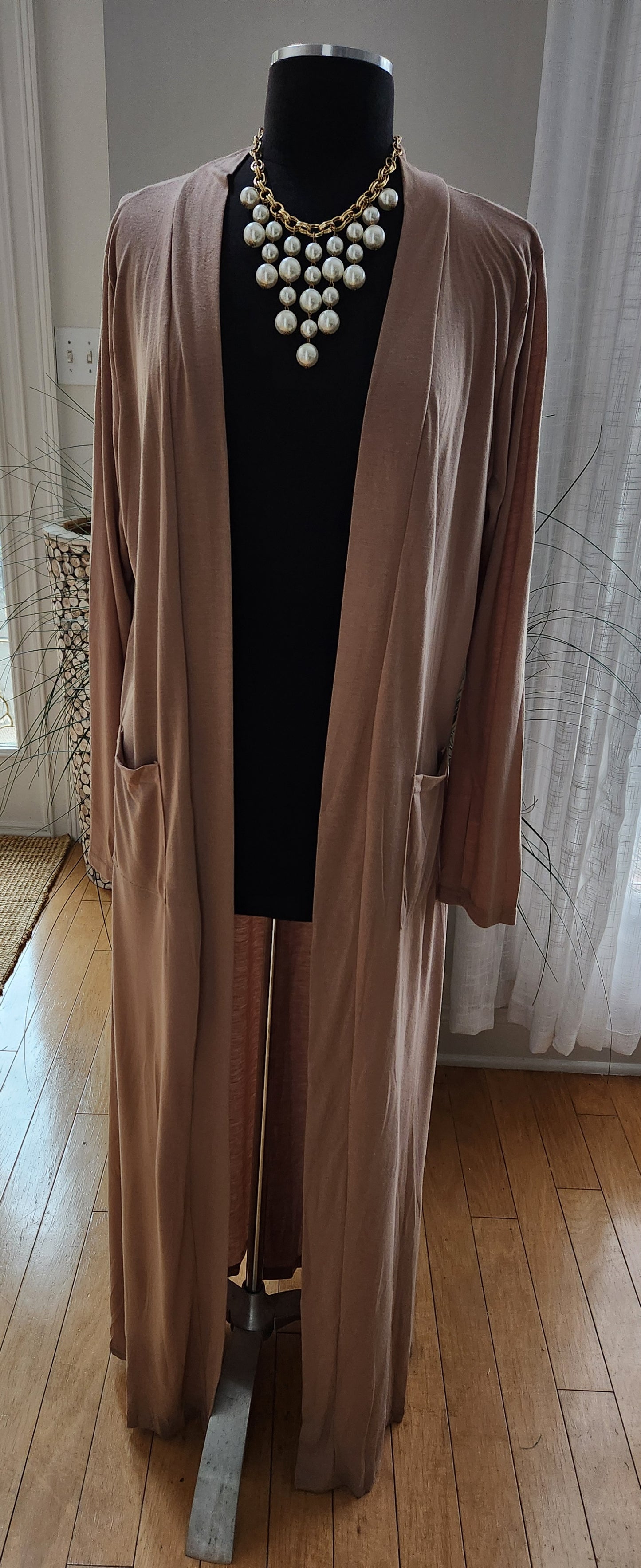 Cascading Faux Pearl Necklace Set