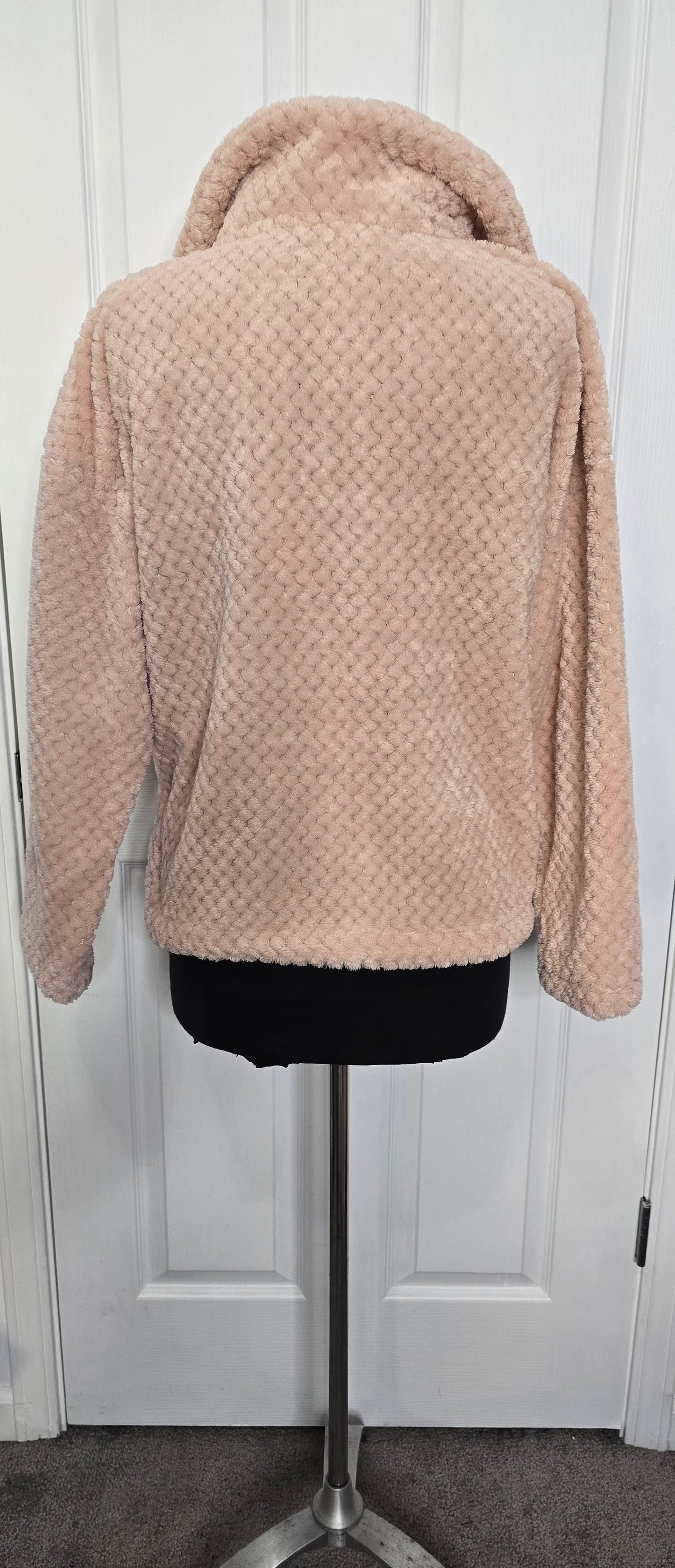 Simply Southern Sherpa Shacket Pink Sz M