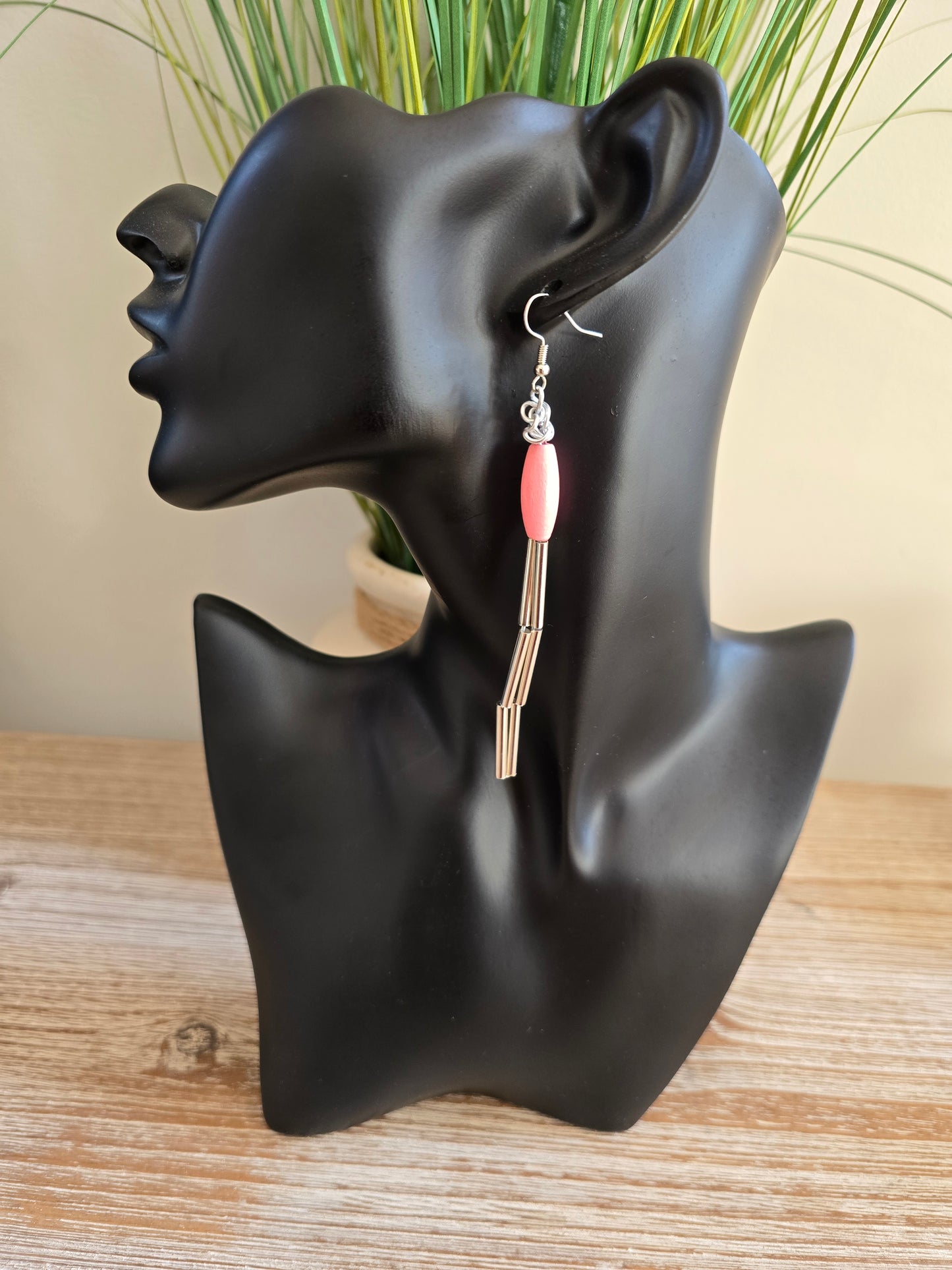 Pink Drip Earrings