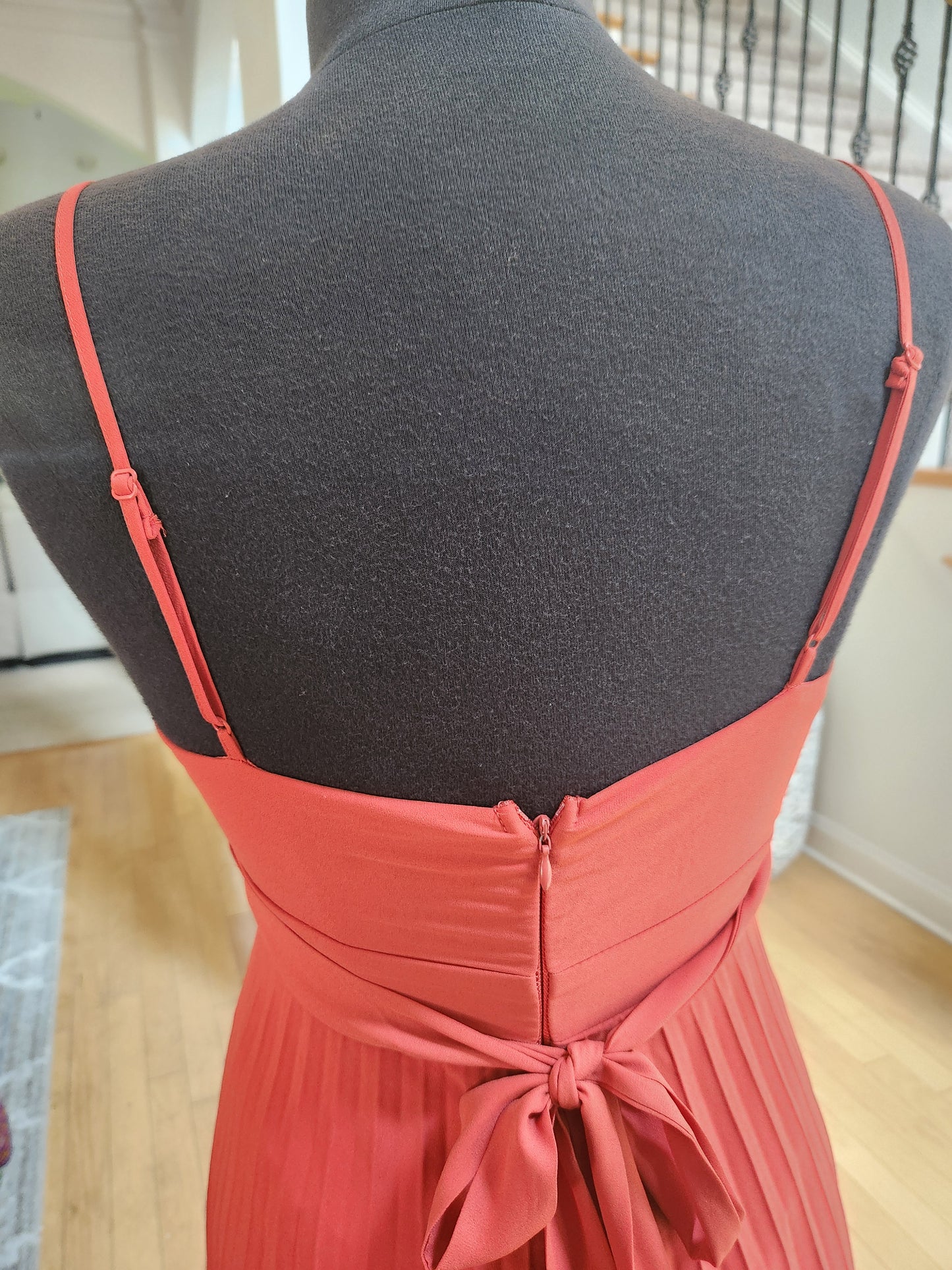 Vintage Pleated Dress Sz M